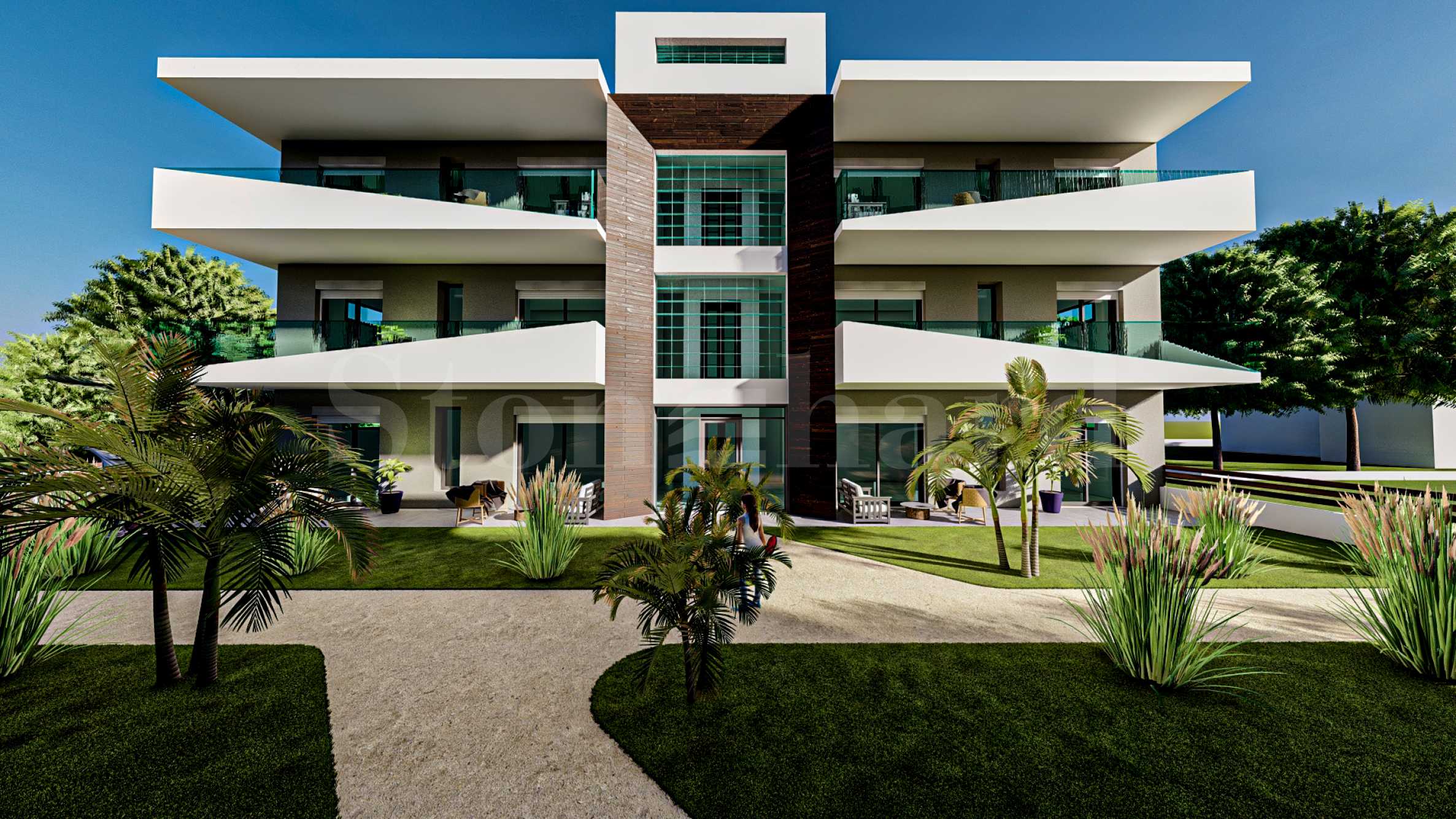 Comfortable one-bedroom apartments near the beach in Keramoti 1 - Stonehard