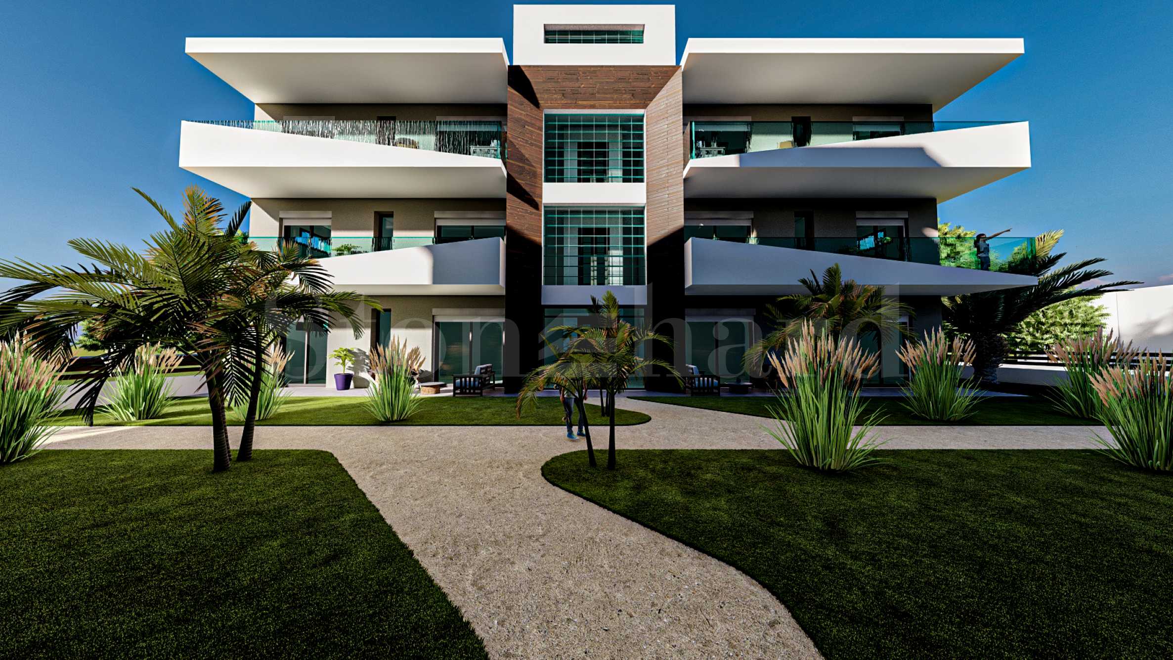 Comfortable one-bedroom apartments near the beach in Keramoti 2 - Stonehard