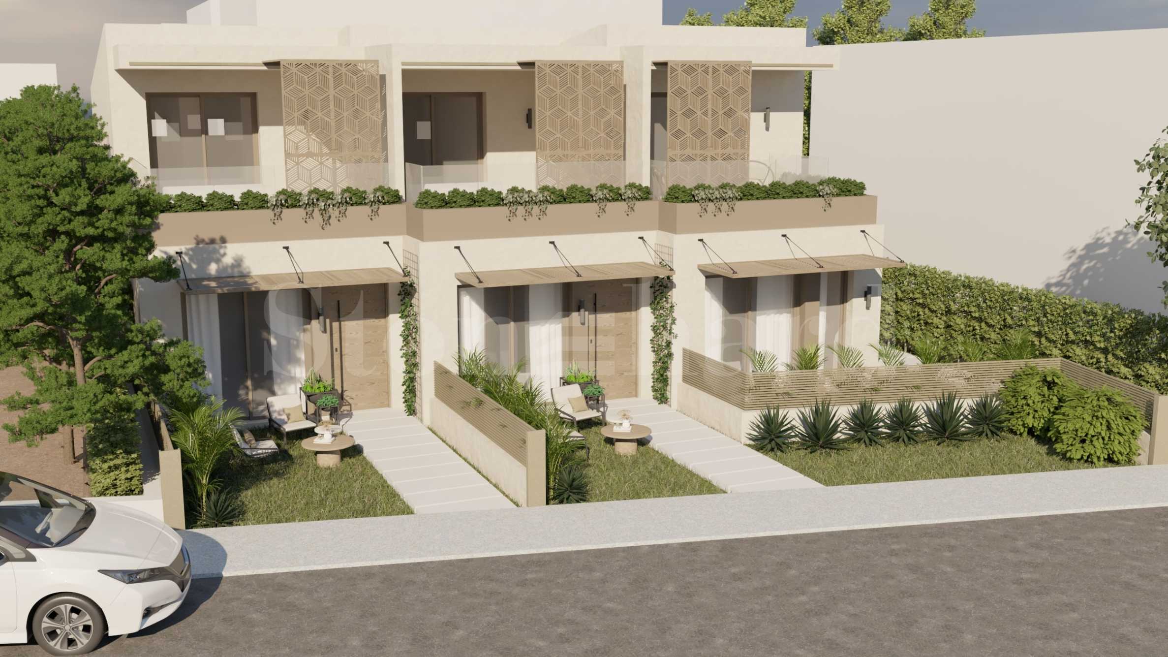 Two-bedroom houses with sea views in Asprovalta, Greece 2 - Stonehard