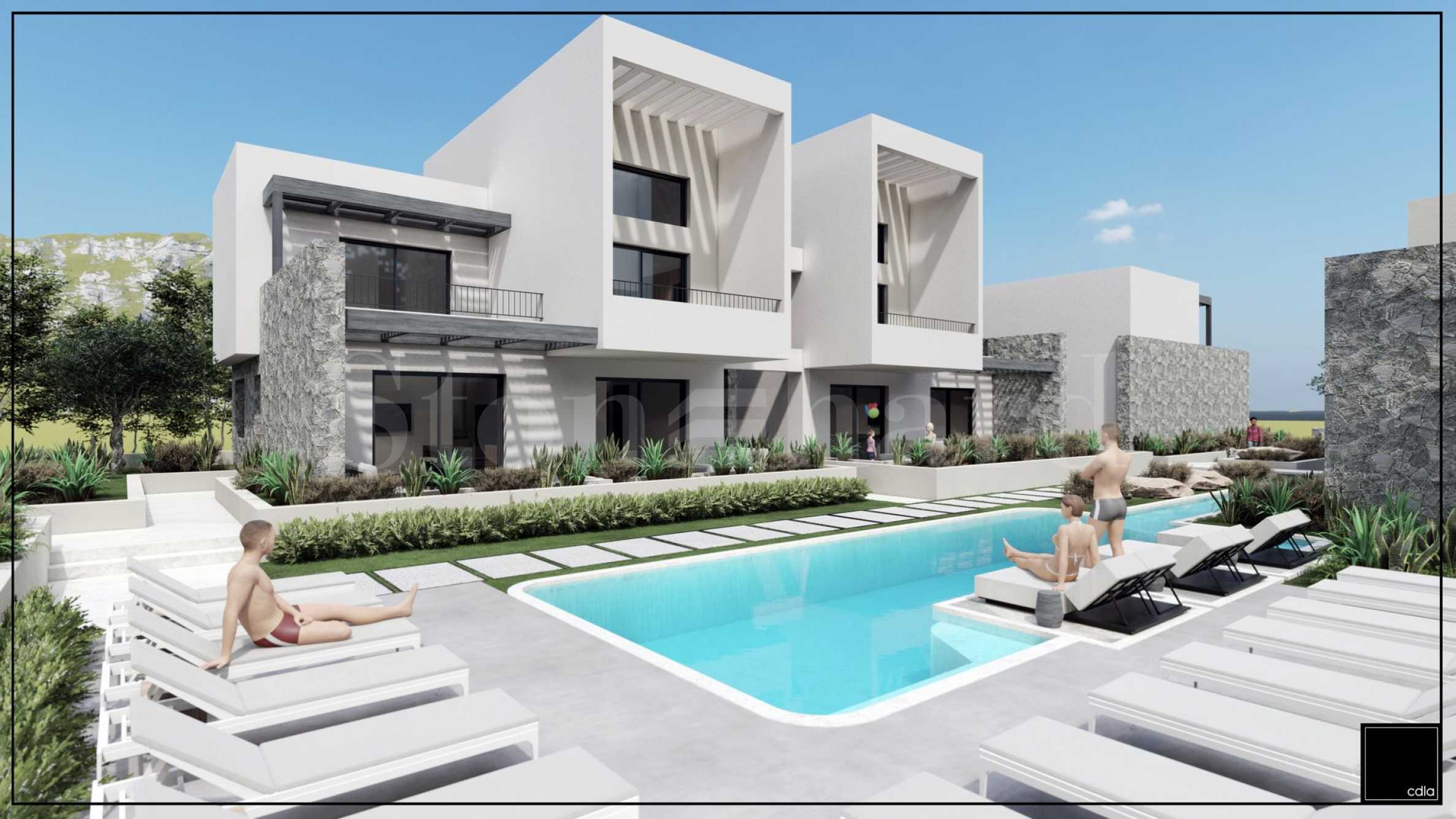 Comfortable apartments in a new complex in Paralia Vrasna, Greece 1 - Stonehard