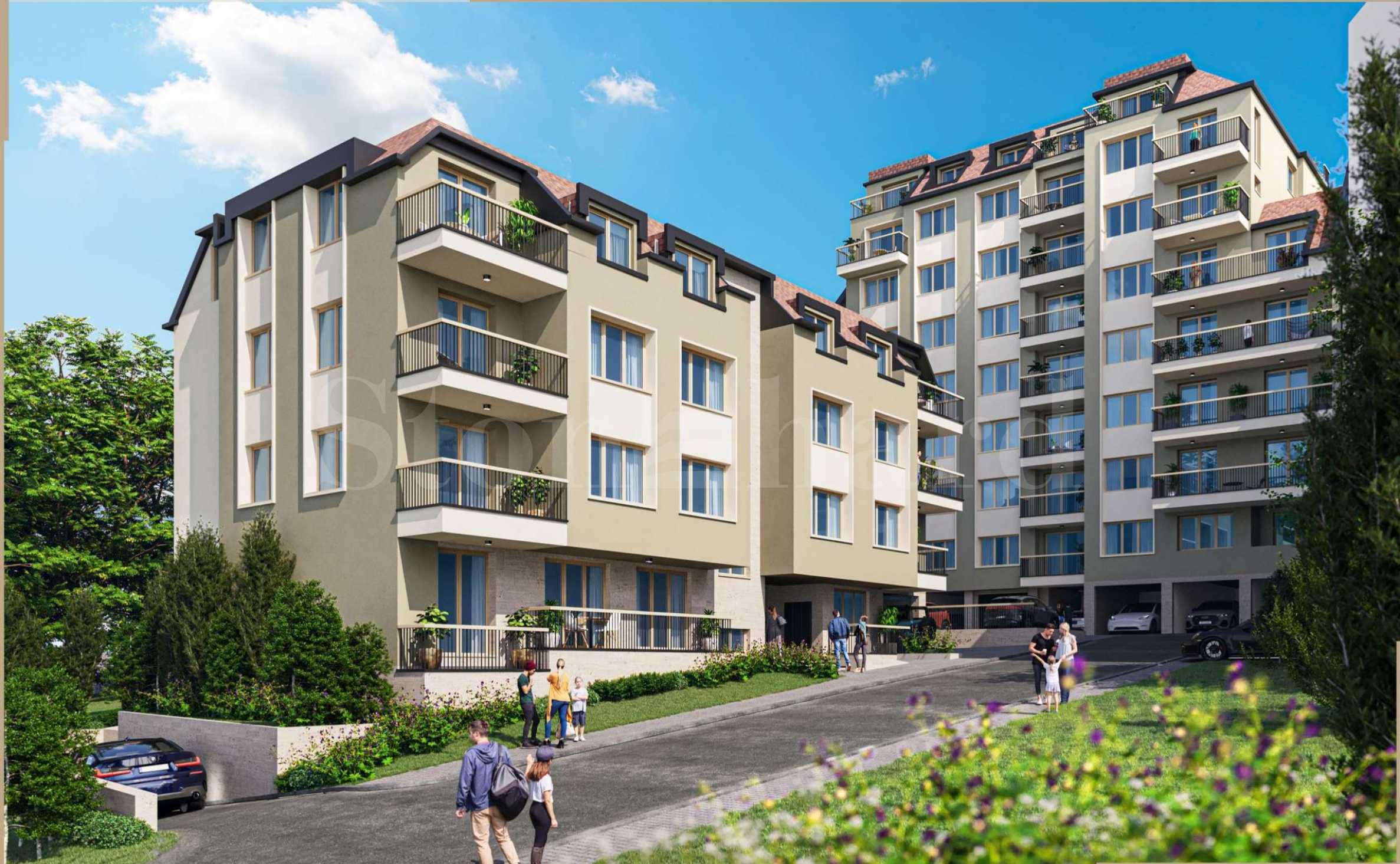 Apartments in a new complex near NBU1 - Stonehard