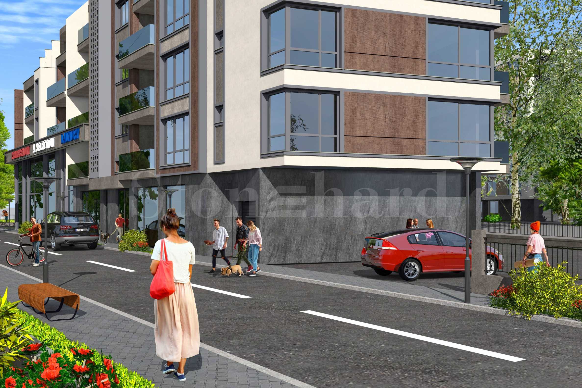 New apartments in a boutique building in the 