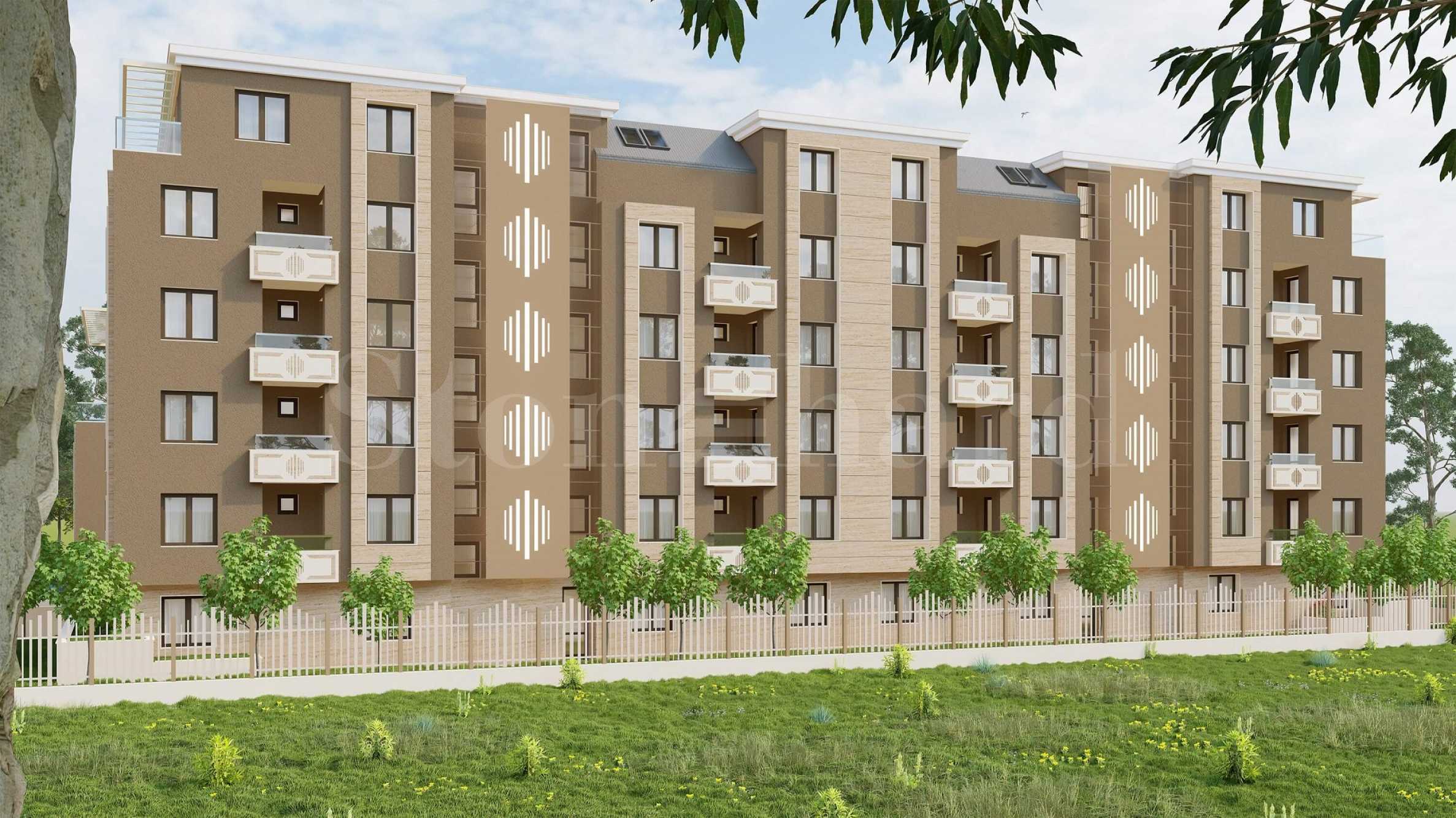 Apartments in a new complex next to the NBU in the district 