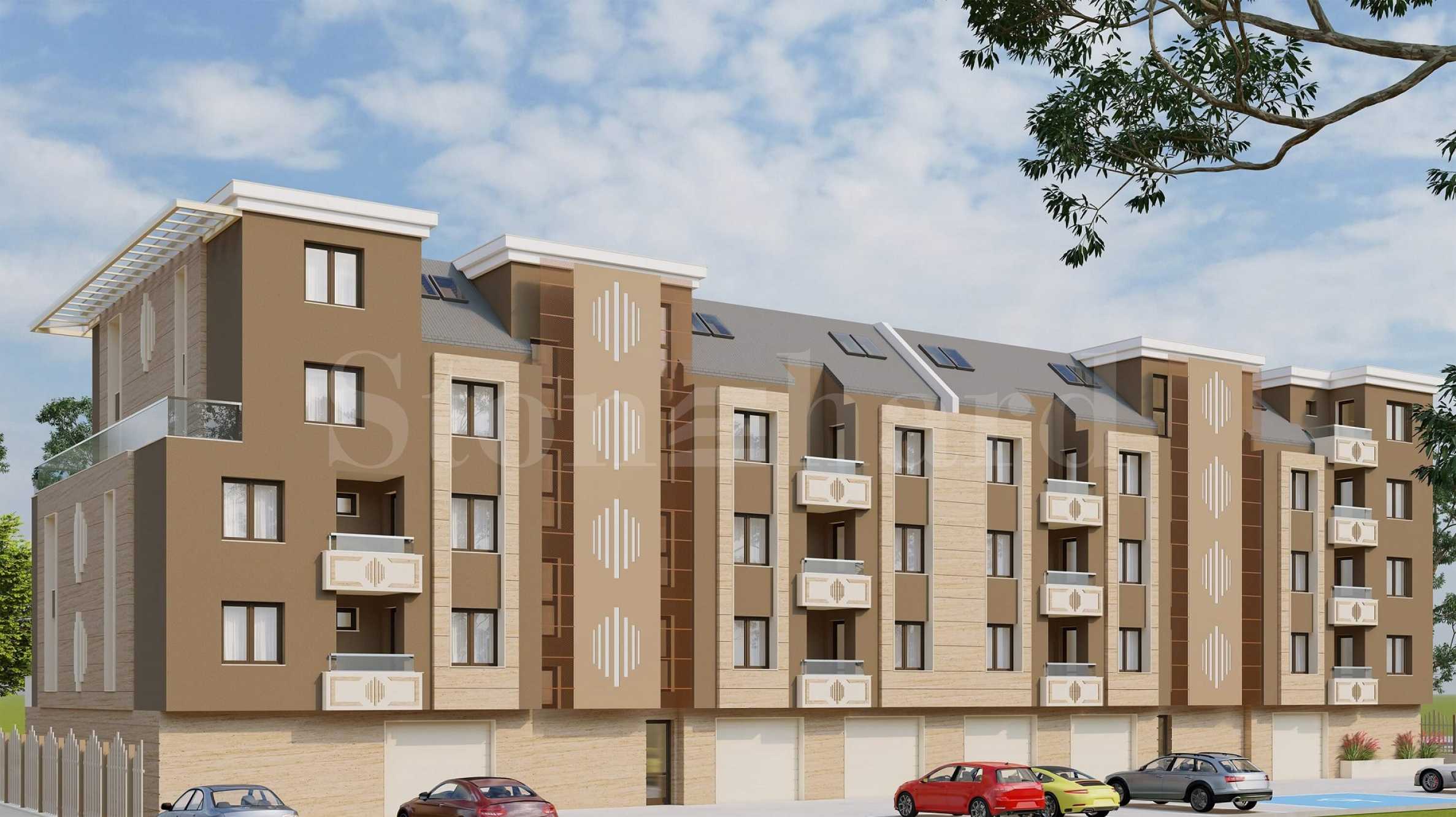 Apartments in a new complex next to the NBU in the district 