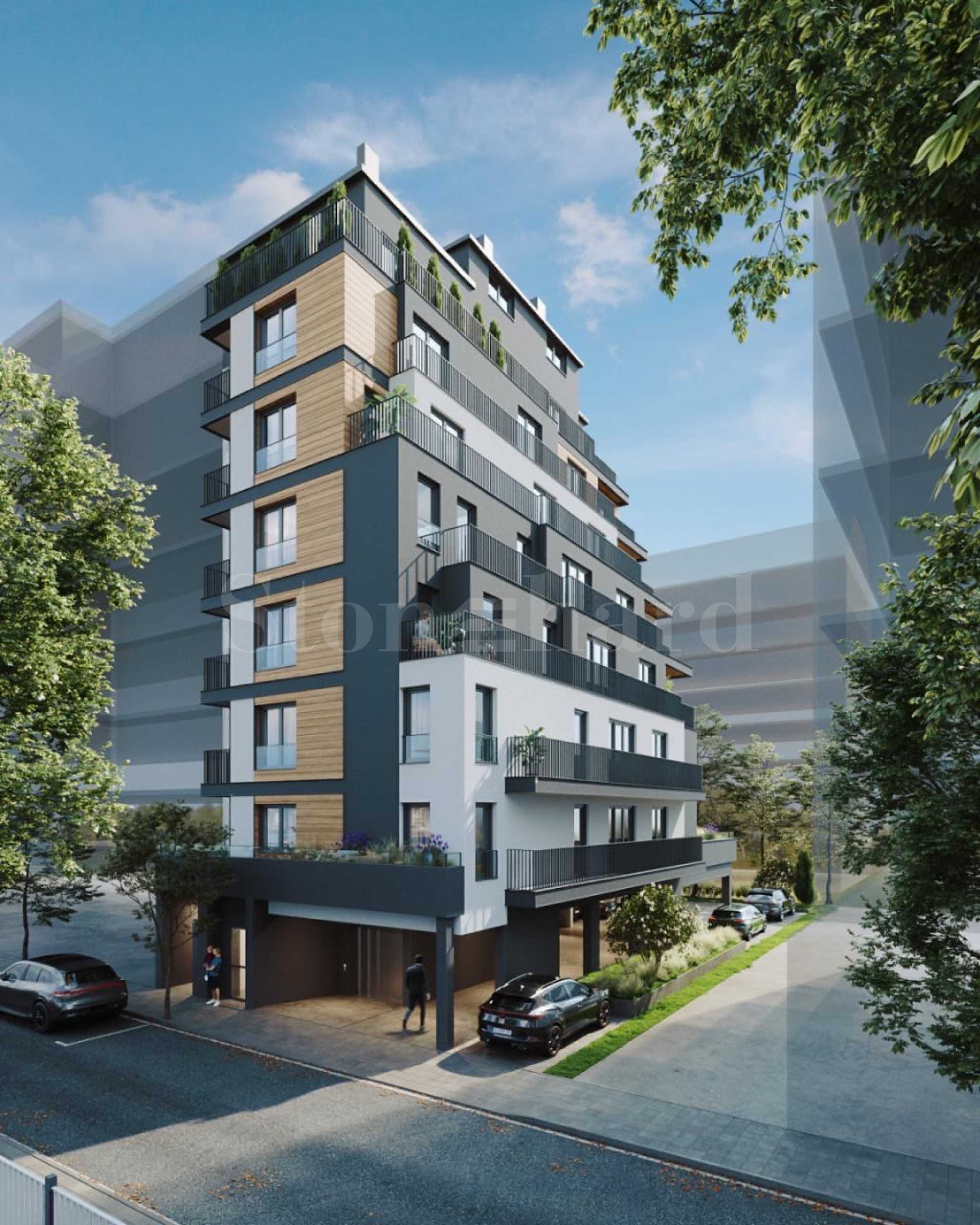 New boutique building next to South Park, on Nishava Street  1 - Stonehard