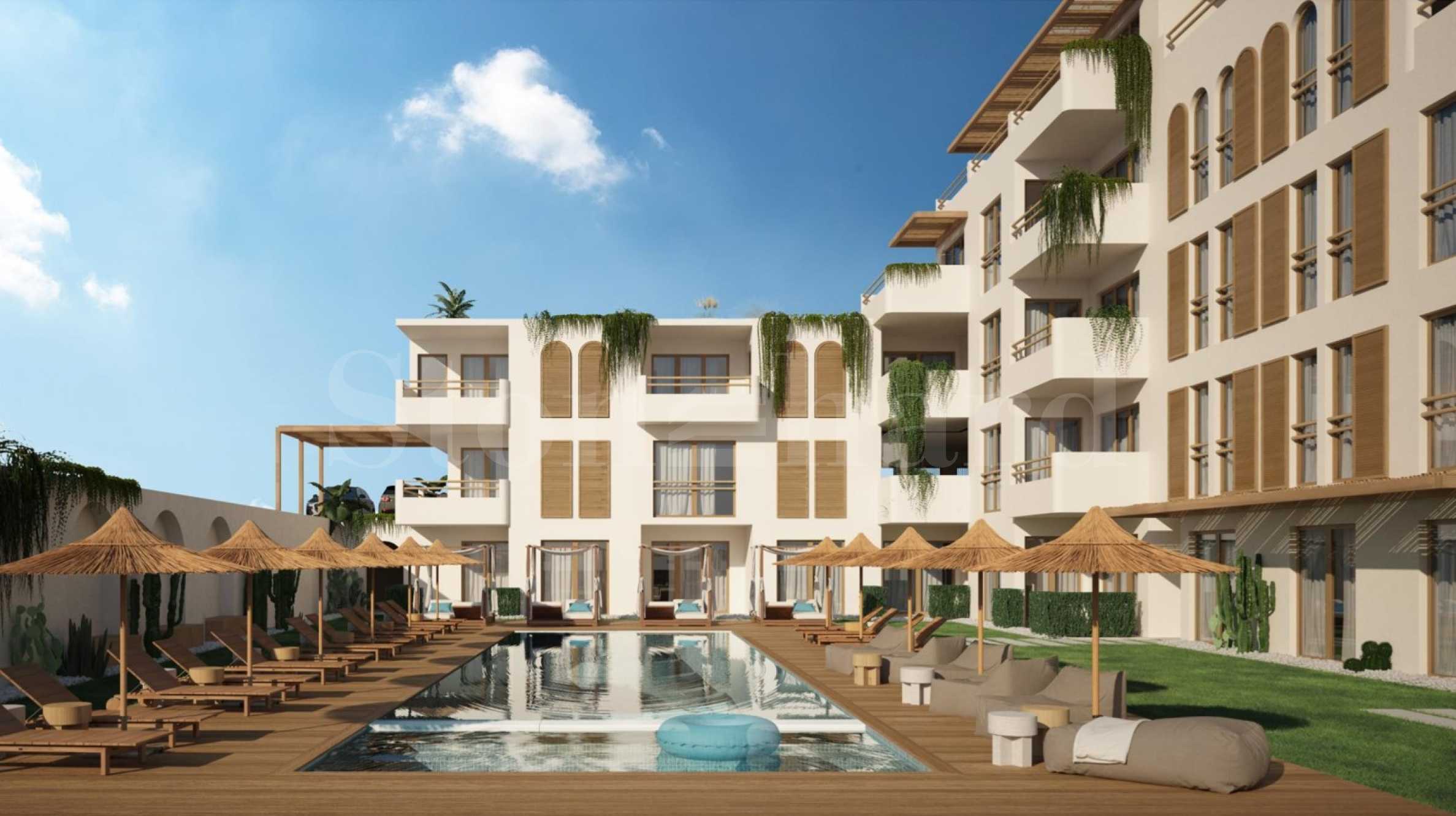 Apartments in an elegant complex in the Akladi area, Chernomorets 1 - Stonehard