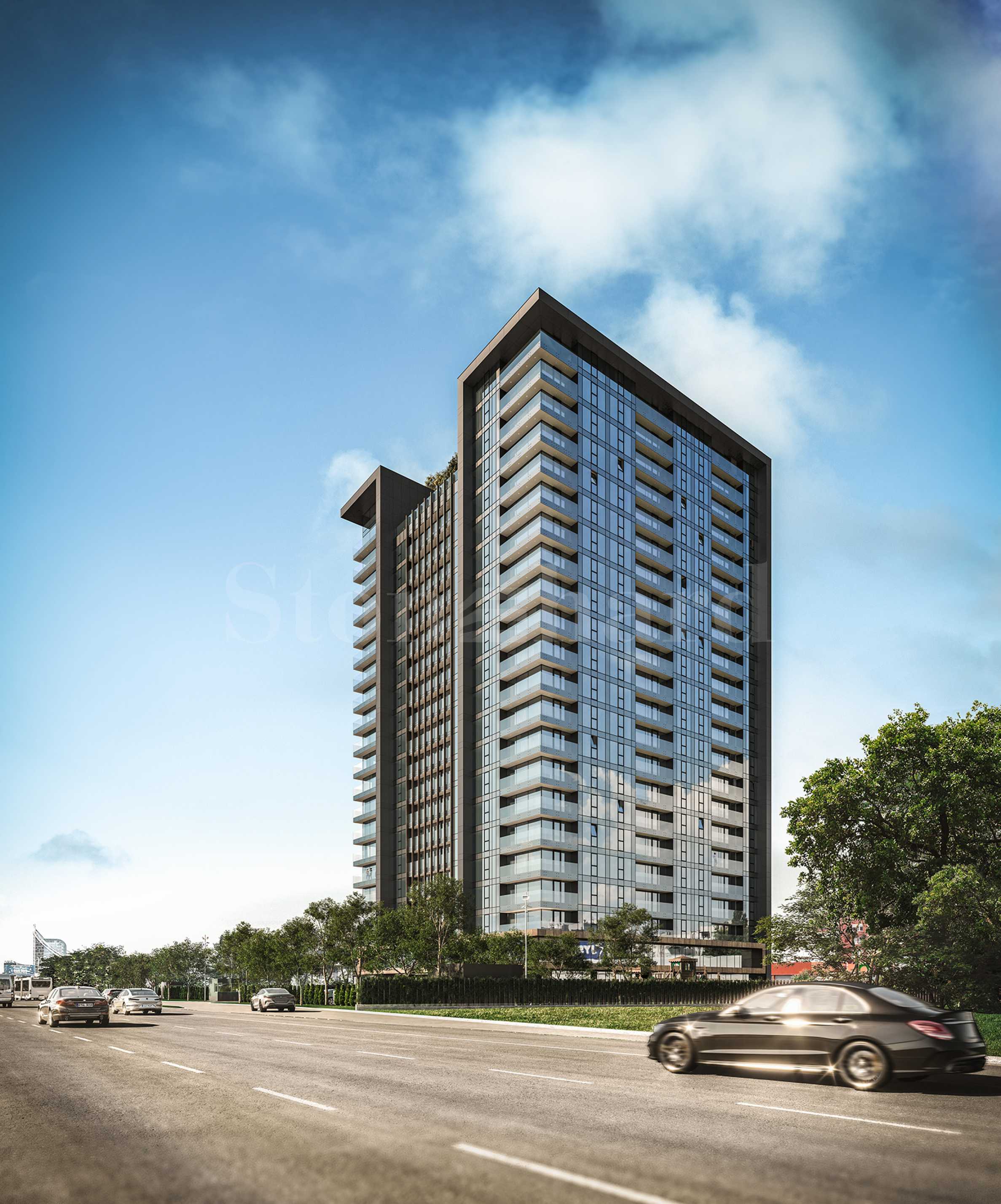 High-tech residential building with panoramic residences, SPA, concierge and wellness on Tsarigradsko Shose Blvd.2 - Stonehard