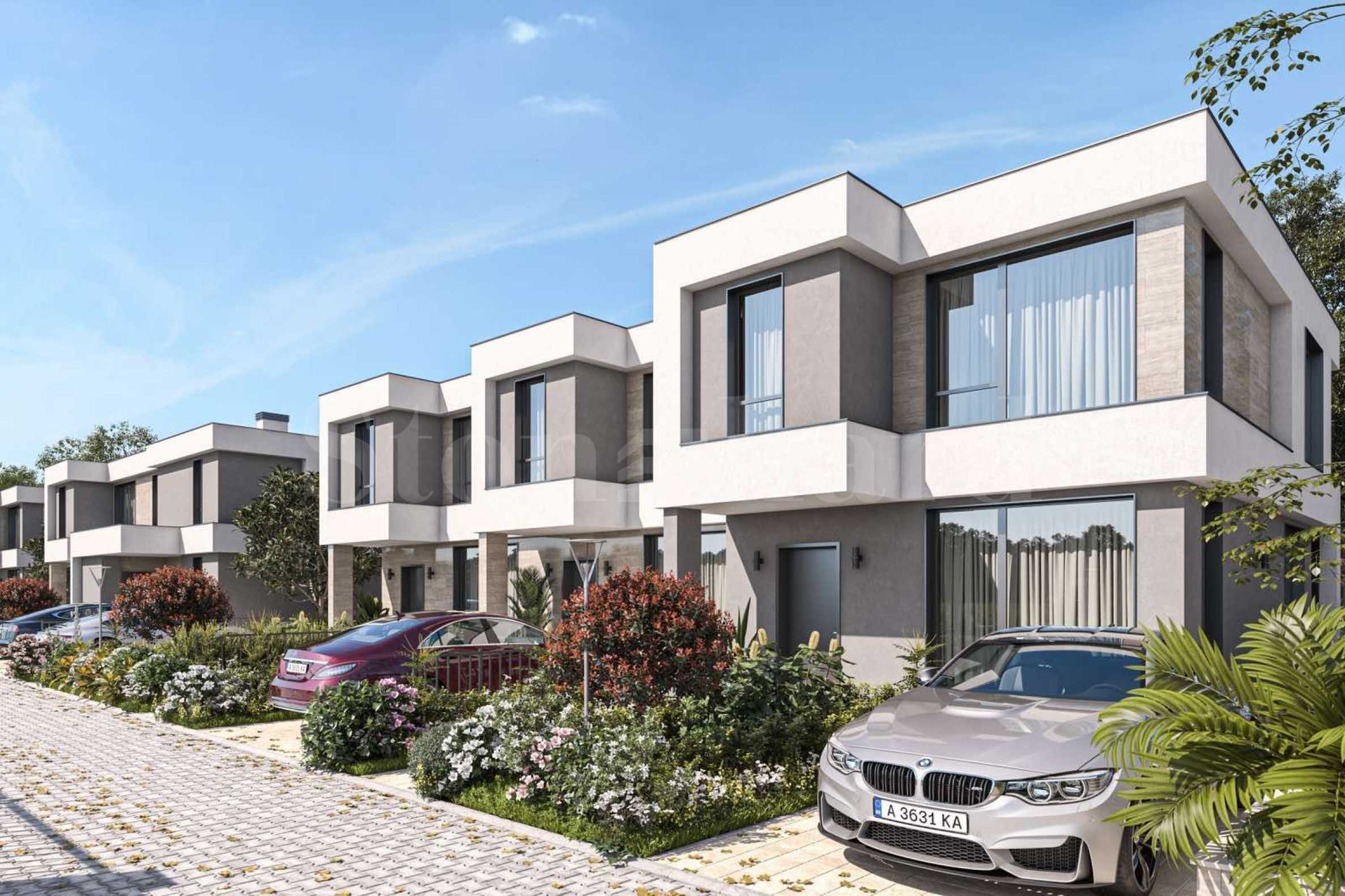 Two-storey houses in a gated complex with amenities, near Burgas 1 - Stonehard