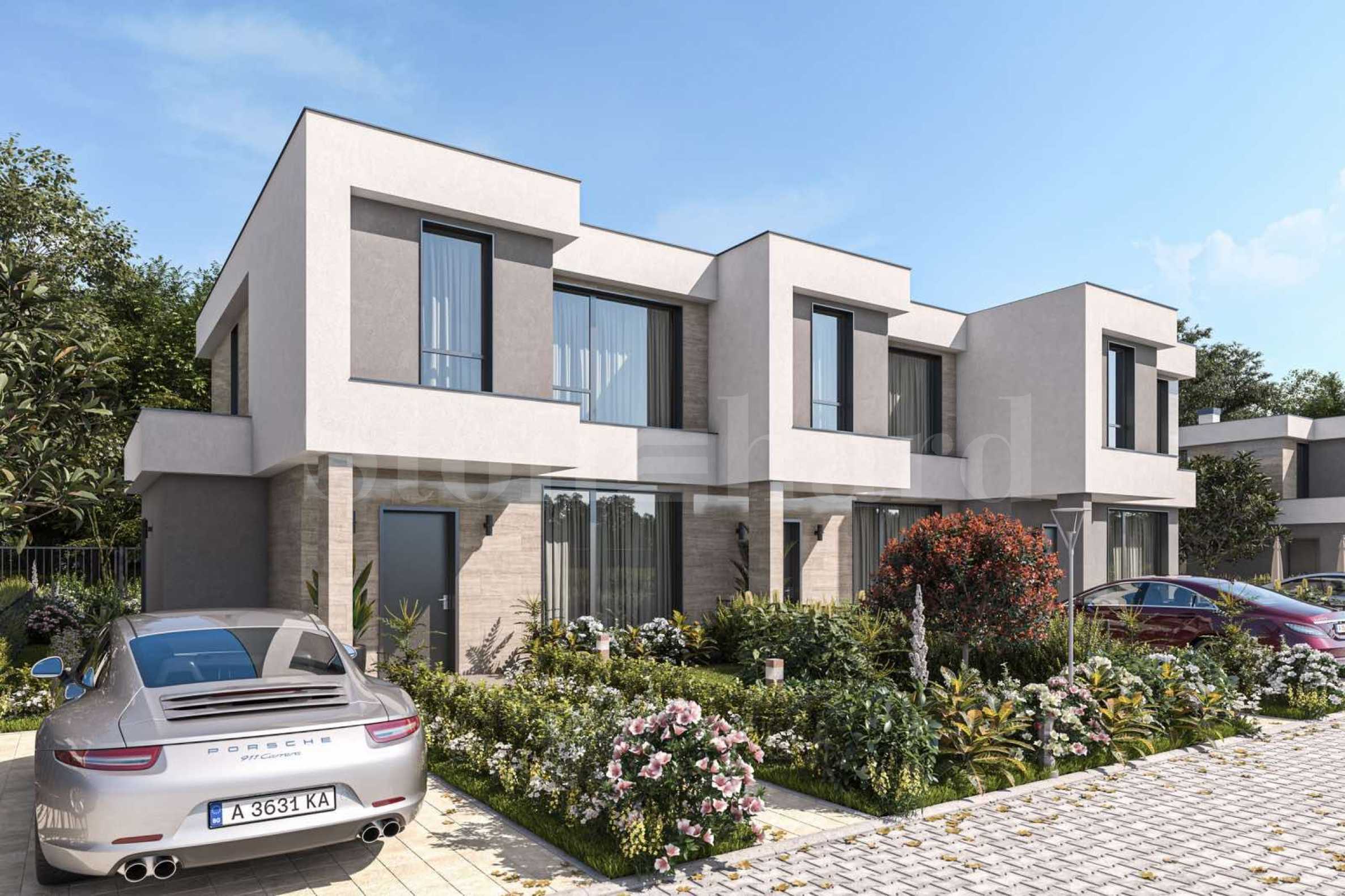 Two-storey houses in a gated complex with amenities, near Burgas 2 - Stonehard