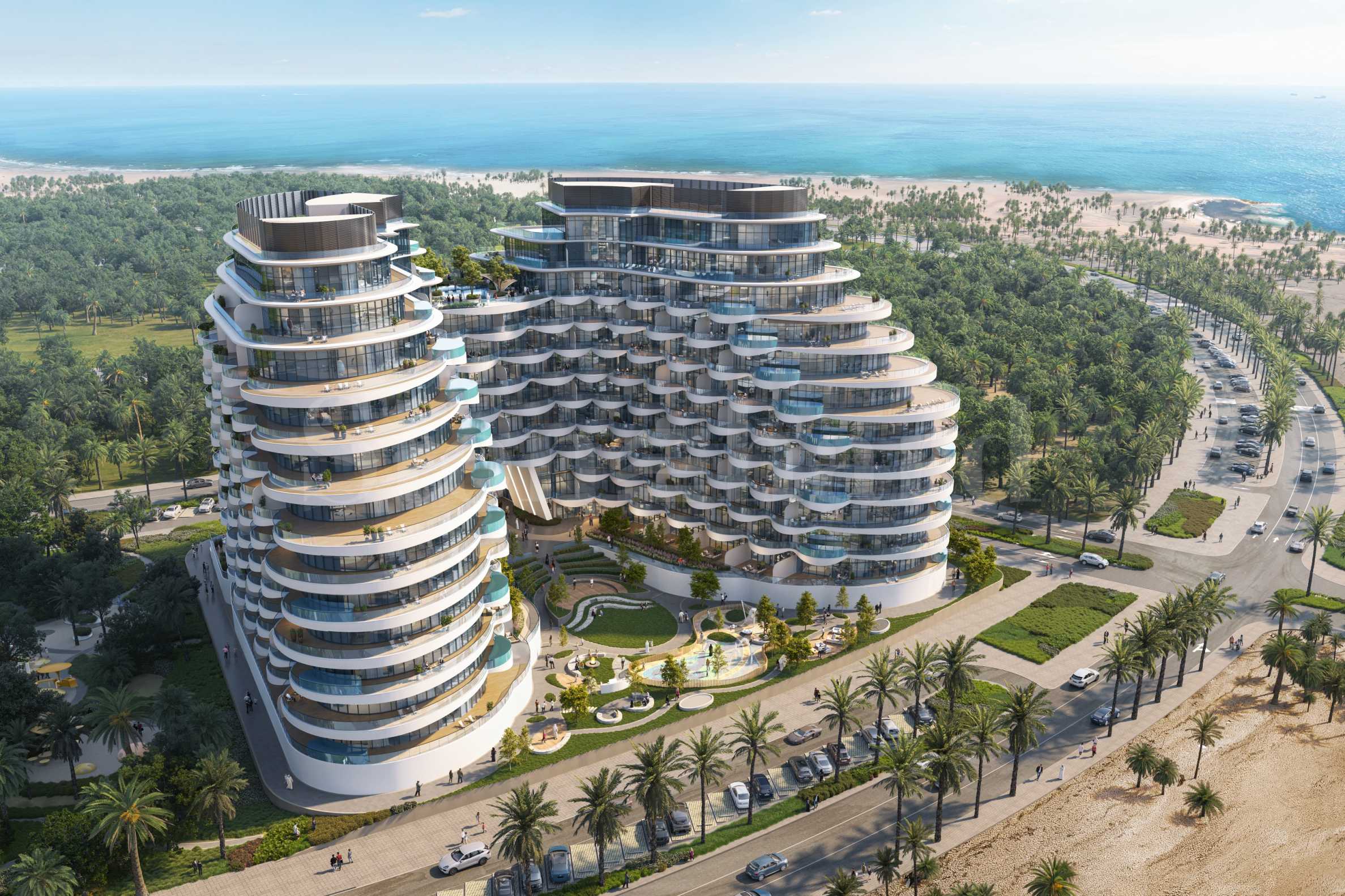 Furnished studios and apartments in the luxurious Aqua Arc, Al Marjan Island2 - Stonehard