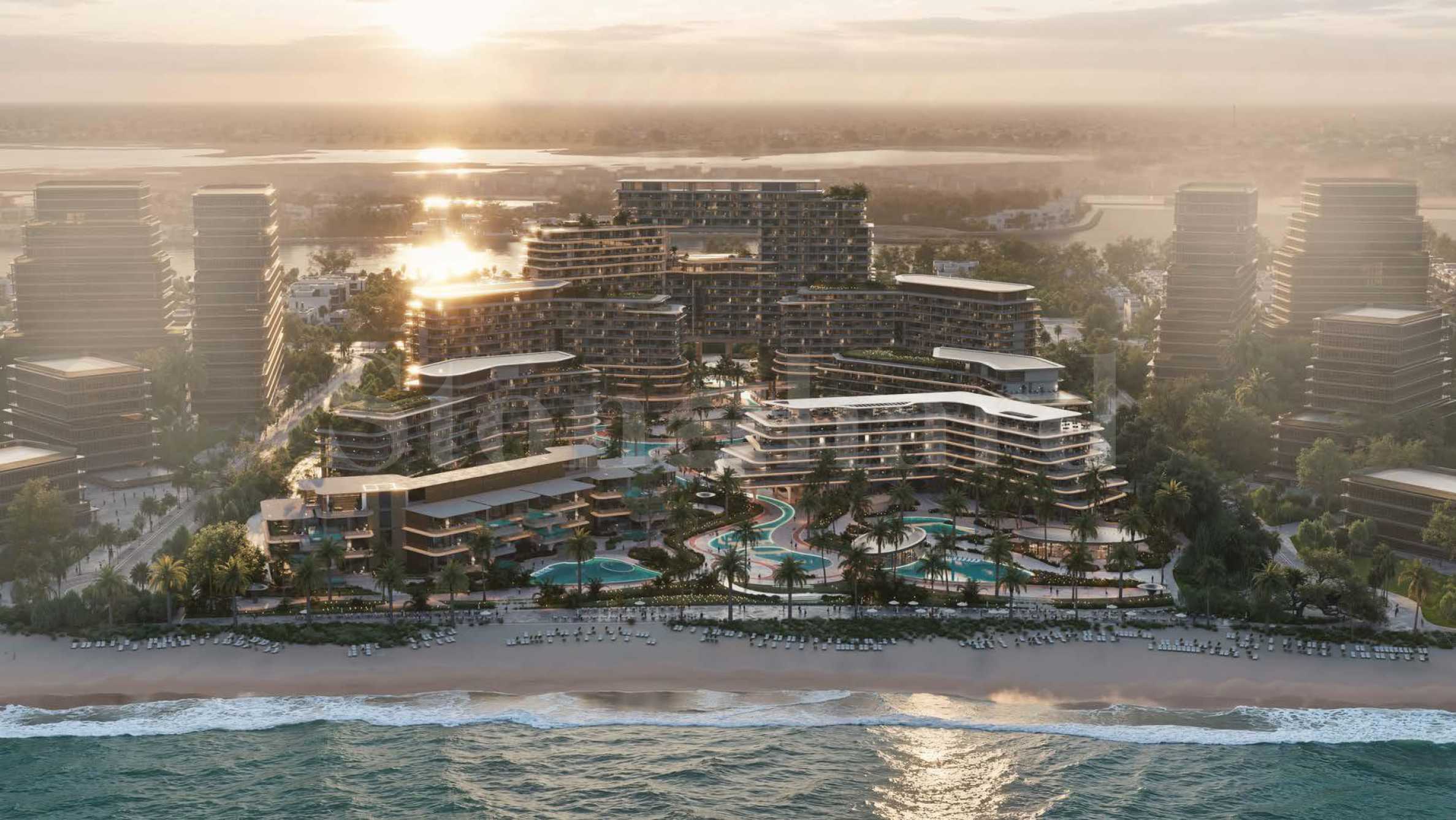 Luxury beachfront apartments in Meriva Collection, Dubai Islands1 - Stonehard