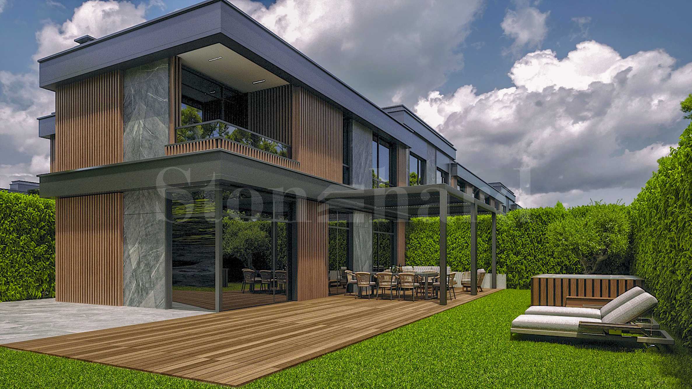 Townhouses in a new boutique complex in Markovo 1 - Stonehard