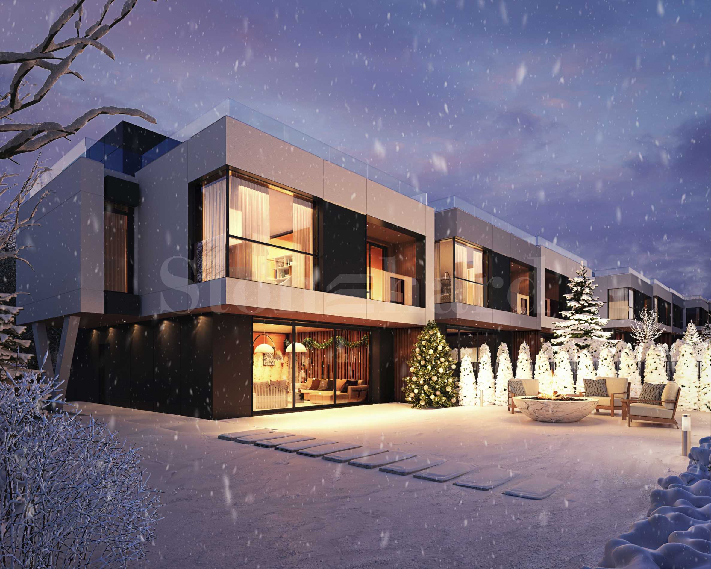 Energy-efficient, modern new houses with amenities in Bistritsa 2 - Stonehard