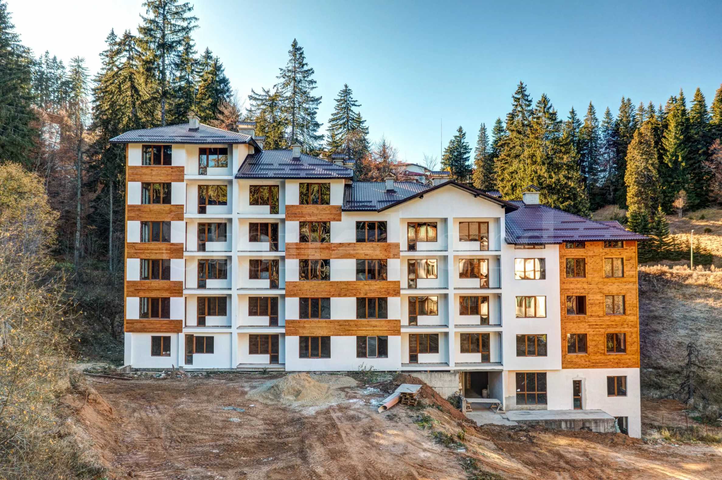Apartments in a new building 5 minutes by car from Ski Center 11 - Stonehard