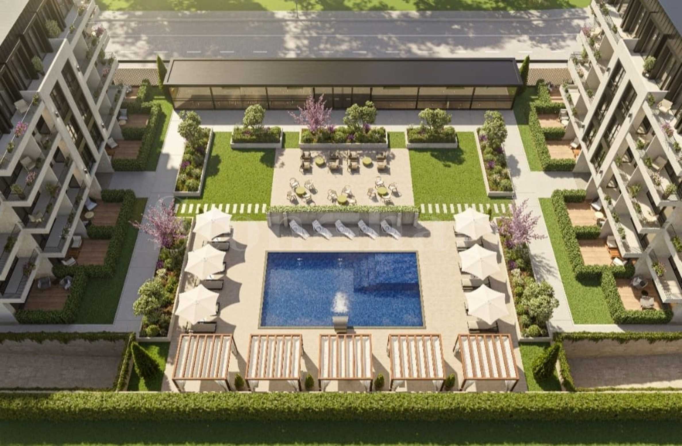 Apartments in a new complex 300 meters from the beach in Sunny Beach 2 - Stonehard