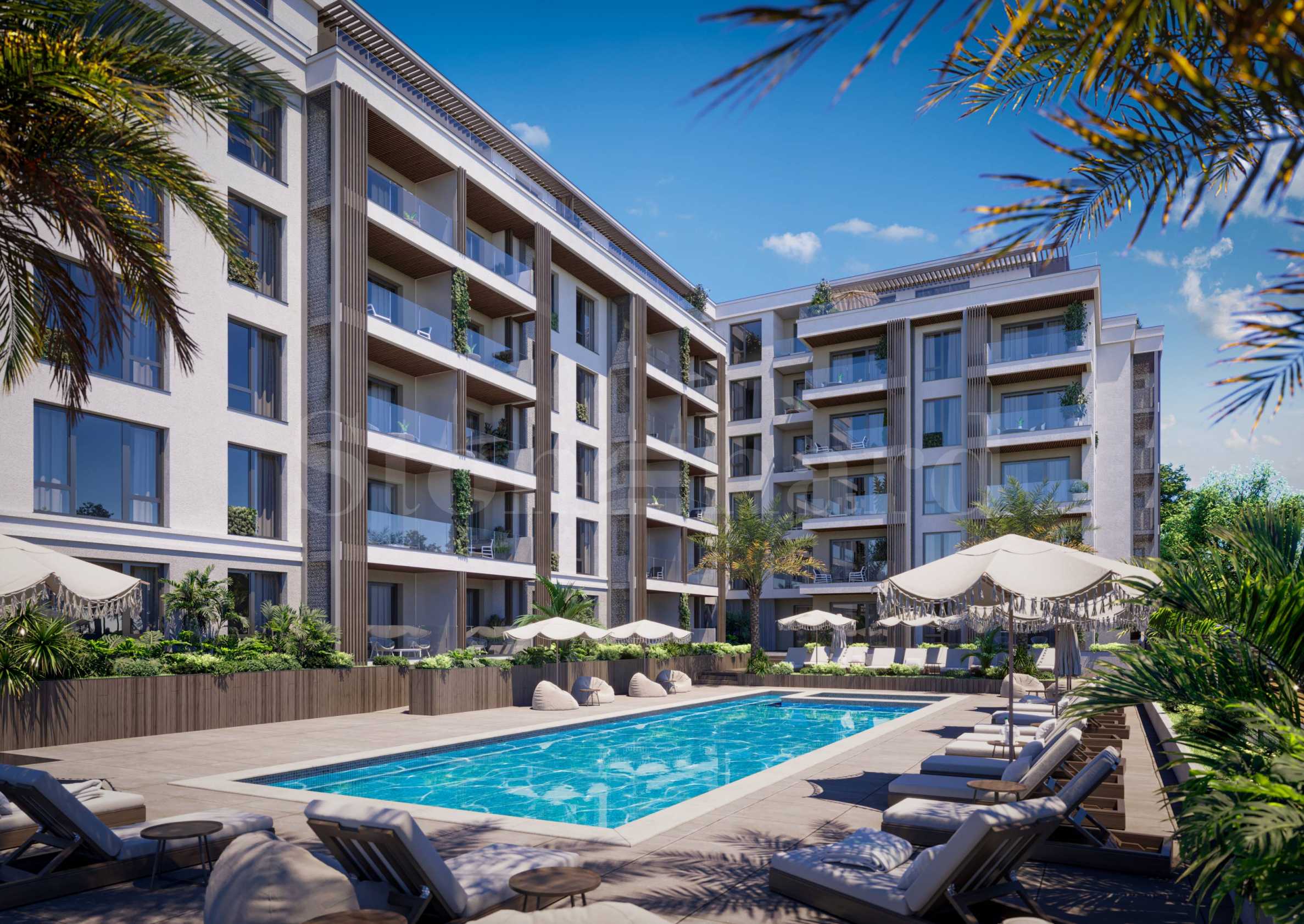 Apartments in a modern complex 600 meters from the beach in Nessebar 1 - Stonehard