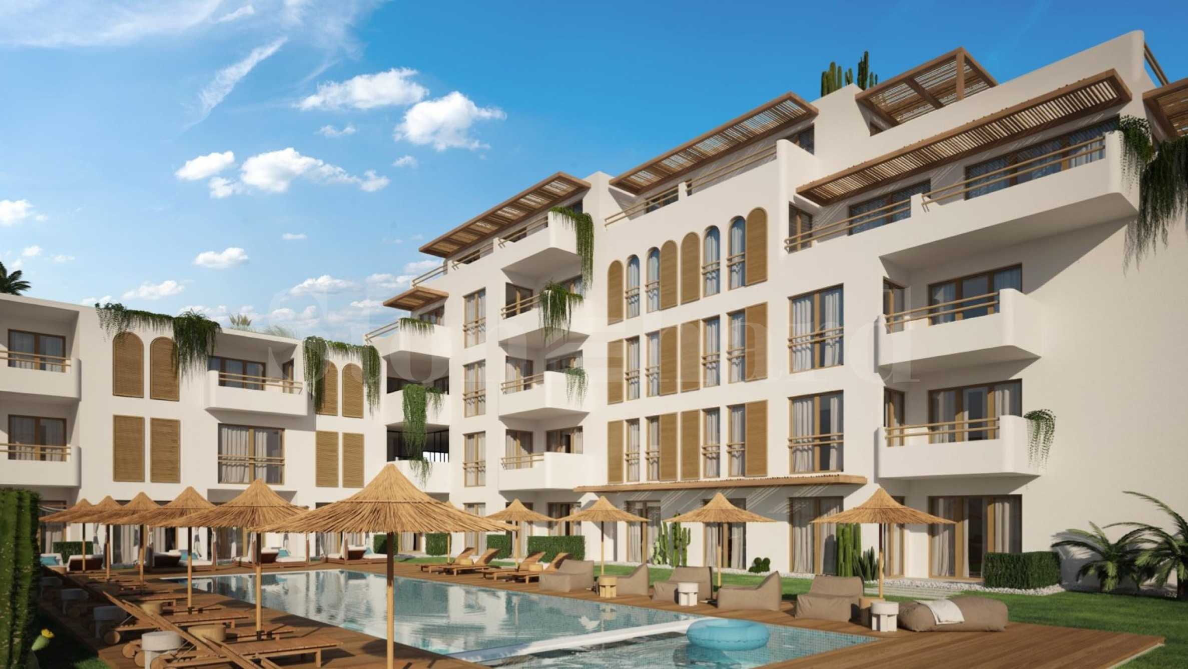 Apartments in an elegant complex in the Akladi area, Chernomorets 2 - Stonehard