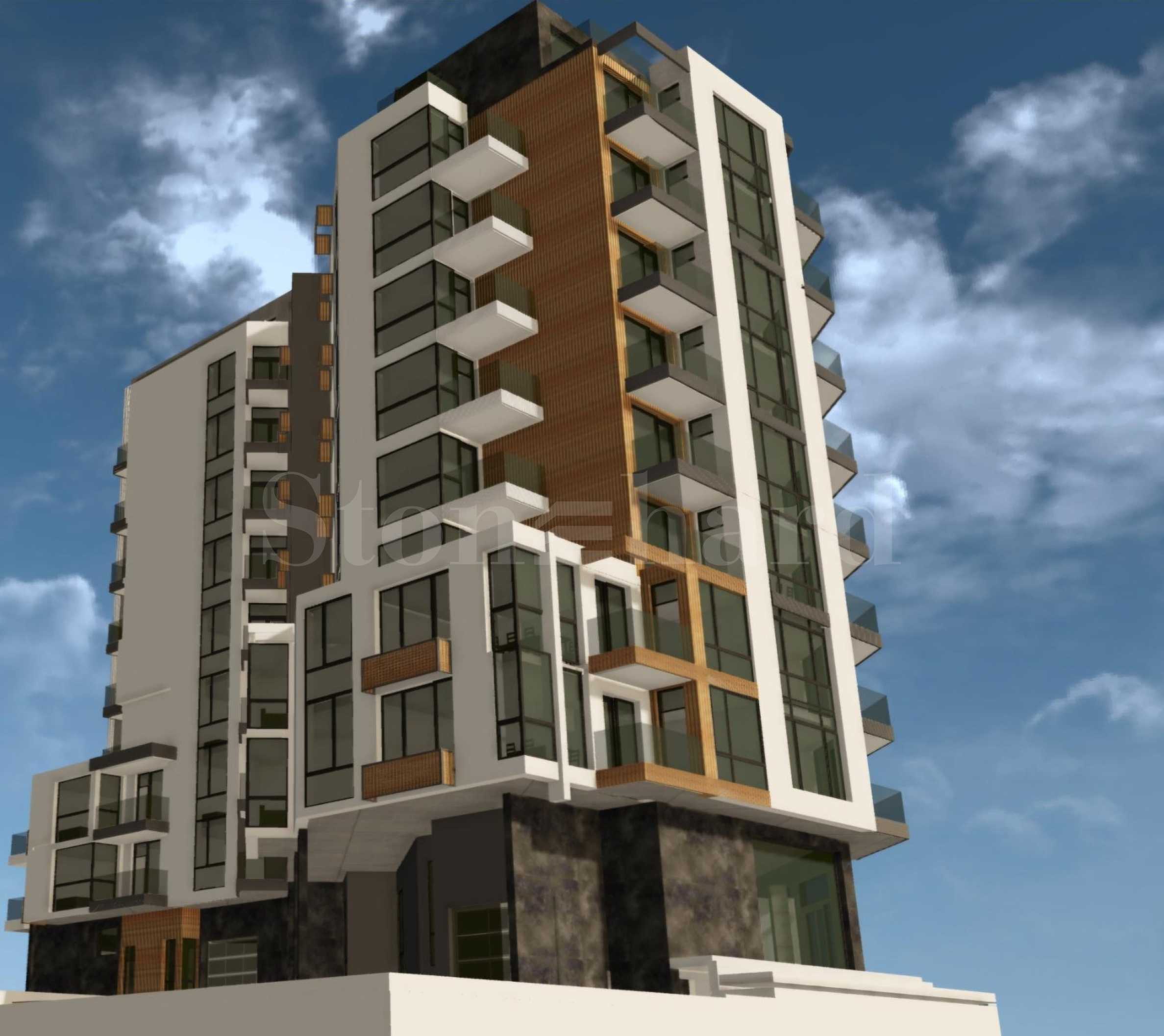 Newly built apartments in 