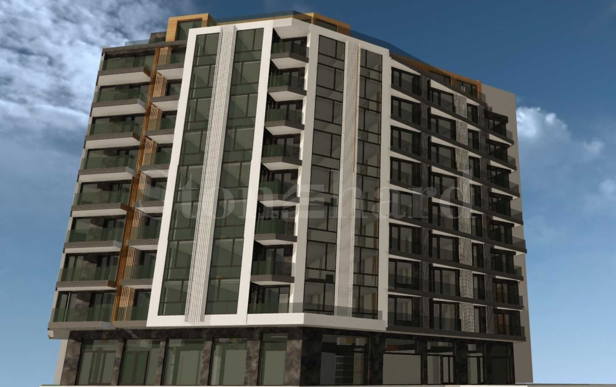 Newly built apartments in 