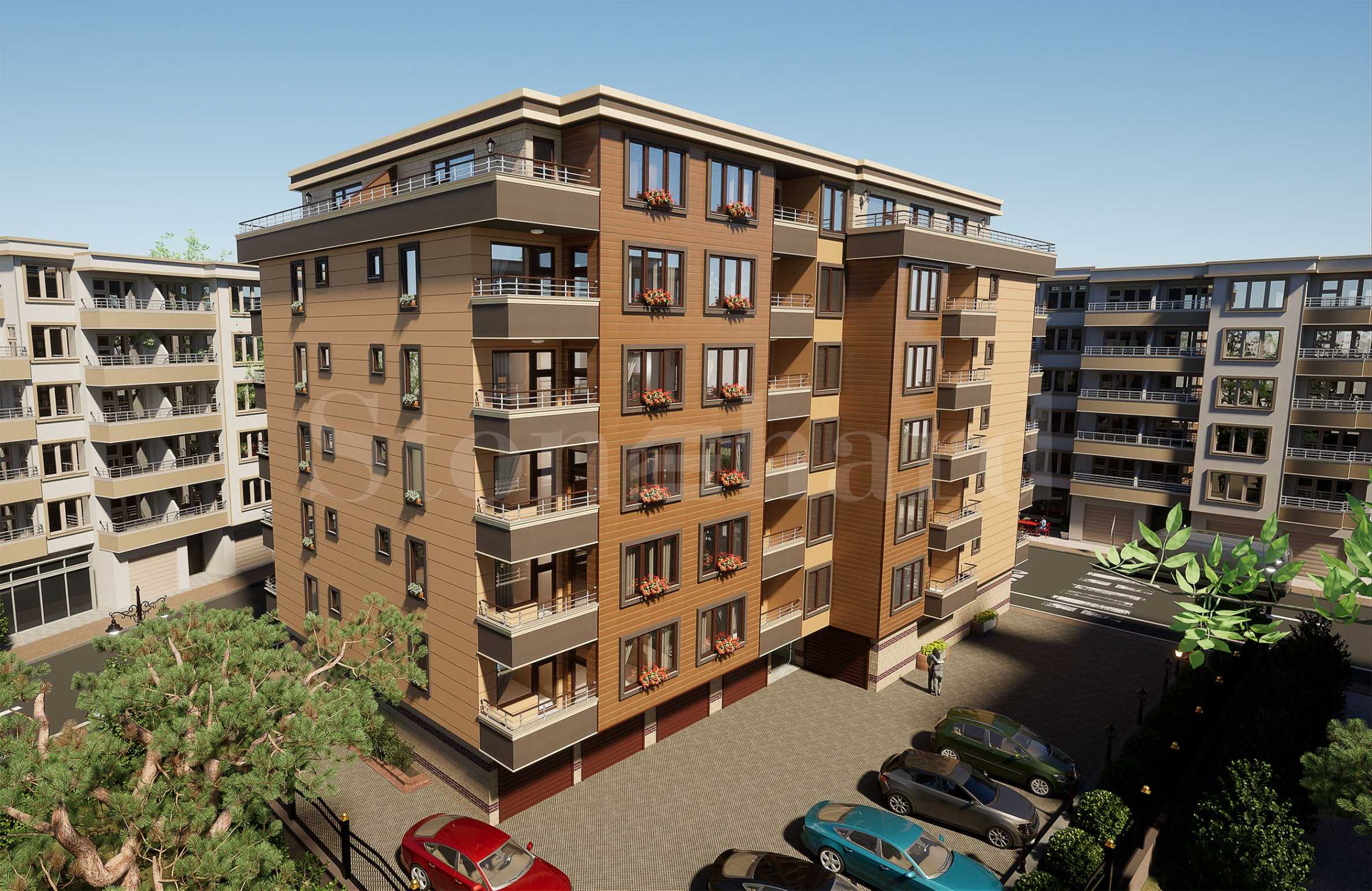 Apartments in a modern building 700 m from the sea in Pomorie 1 - Stonehard