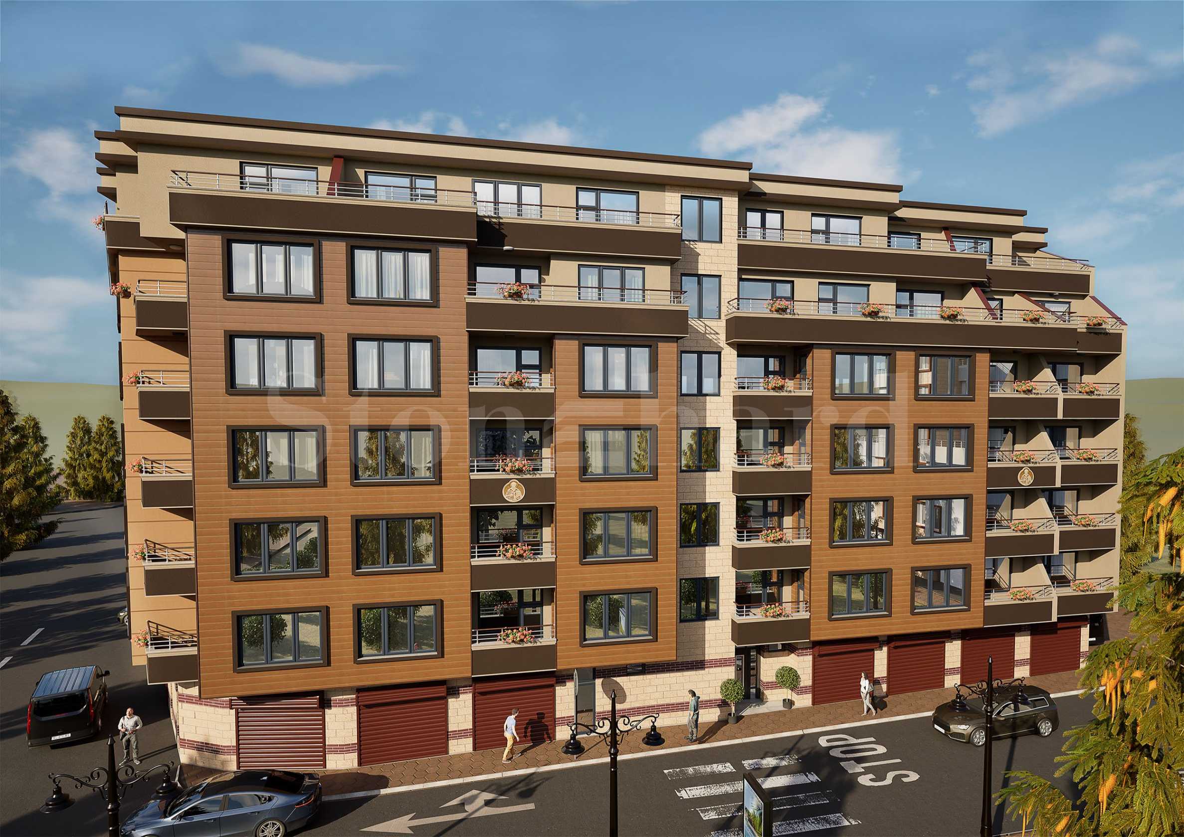 Apartments in a newly built residential building 700 m from the sea in Pomorie 2 - Stonehard