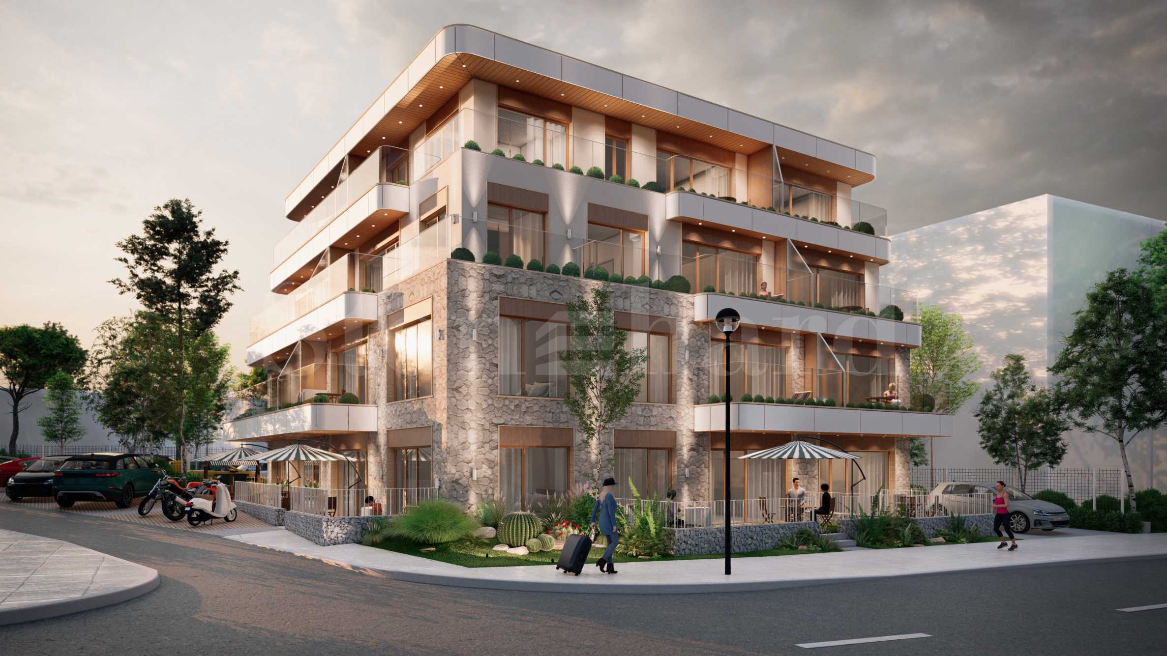 Newly built apartments 200 meters from the beach in Chernomorets 1 - Stonehard