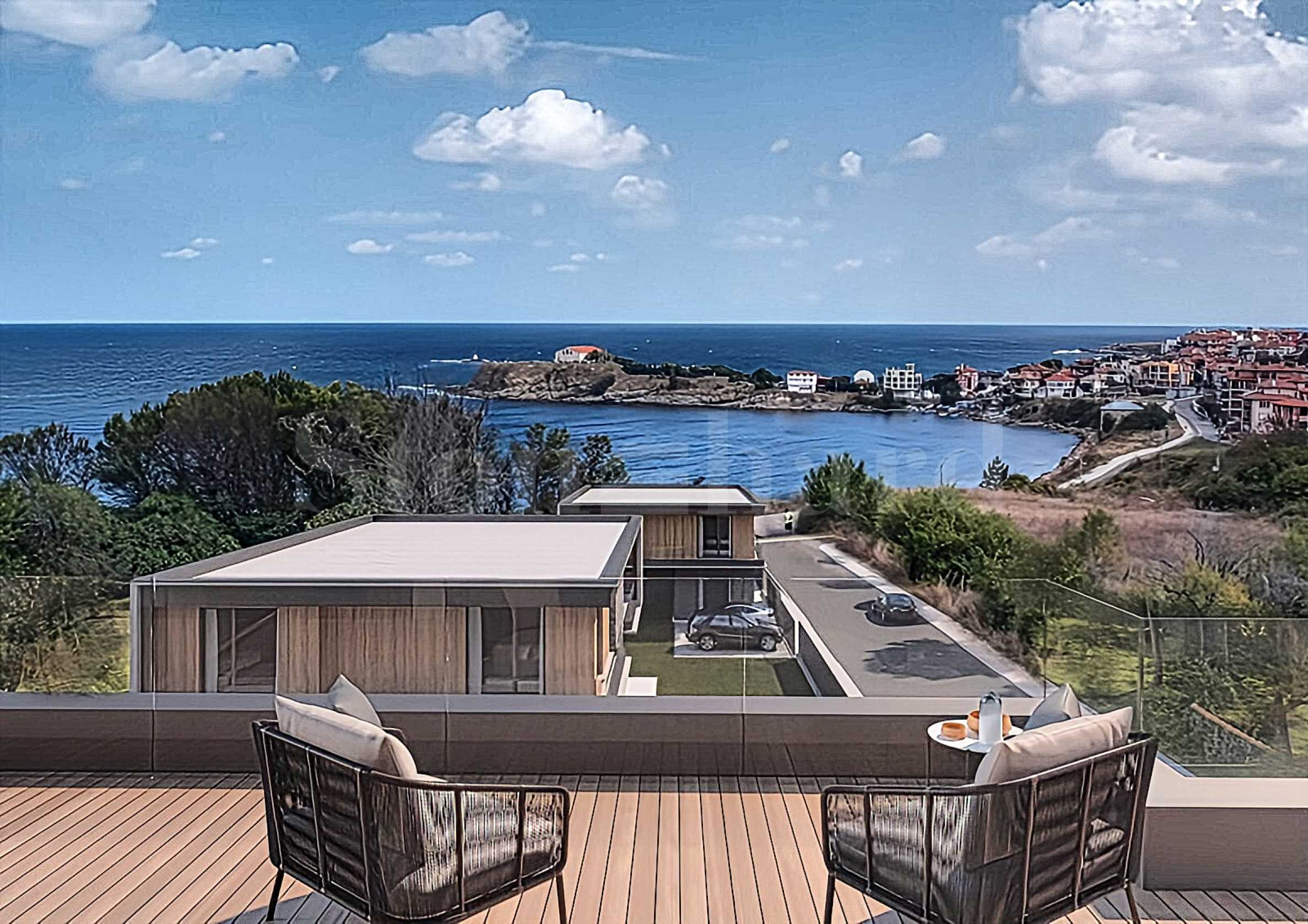 New apartments with views of the sea bay in Tsarevo 1 - Stonehard