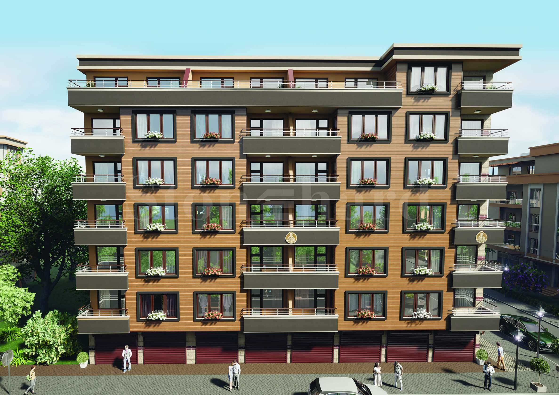 Apartments in a new complex 600 meters from the sea in Pomorie1 - Stonehard