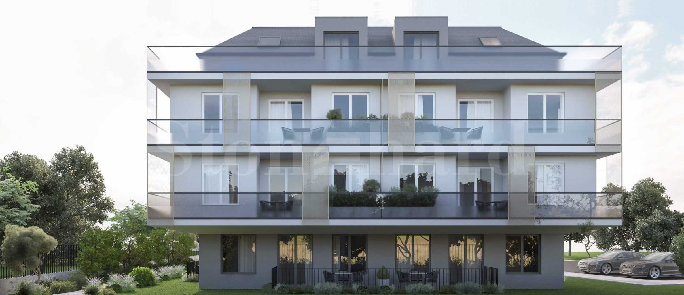 Apartments in a new building 400 meters from 