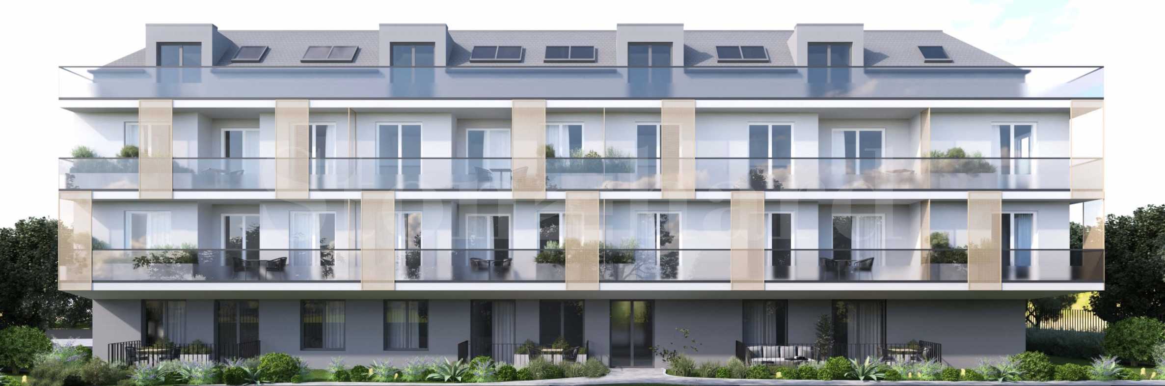 Apartments in a new building 400 meters from 