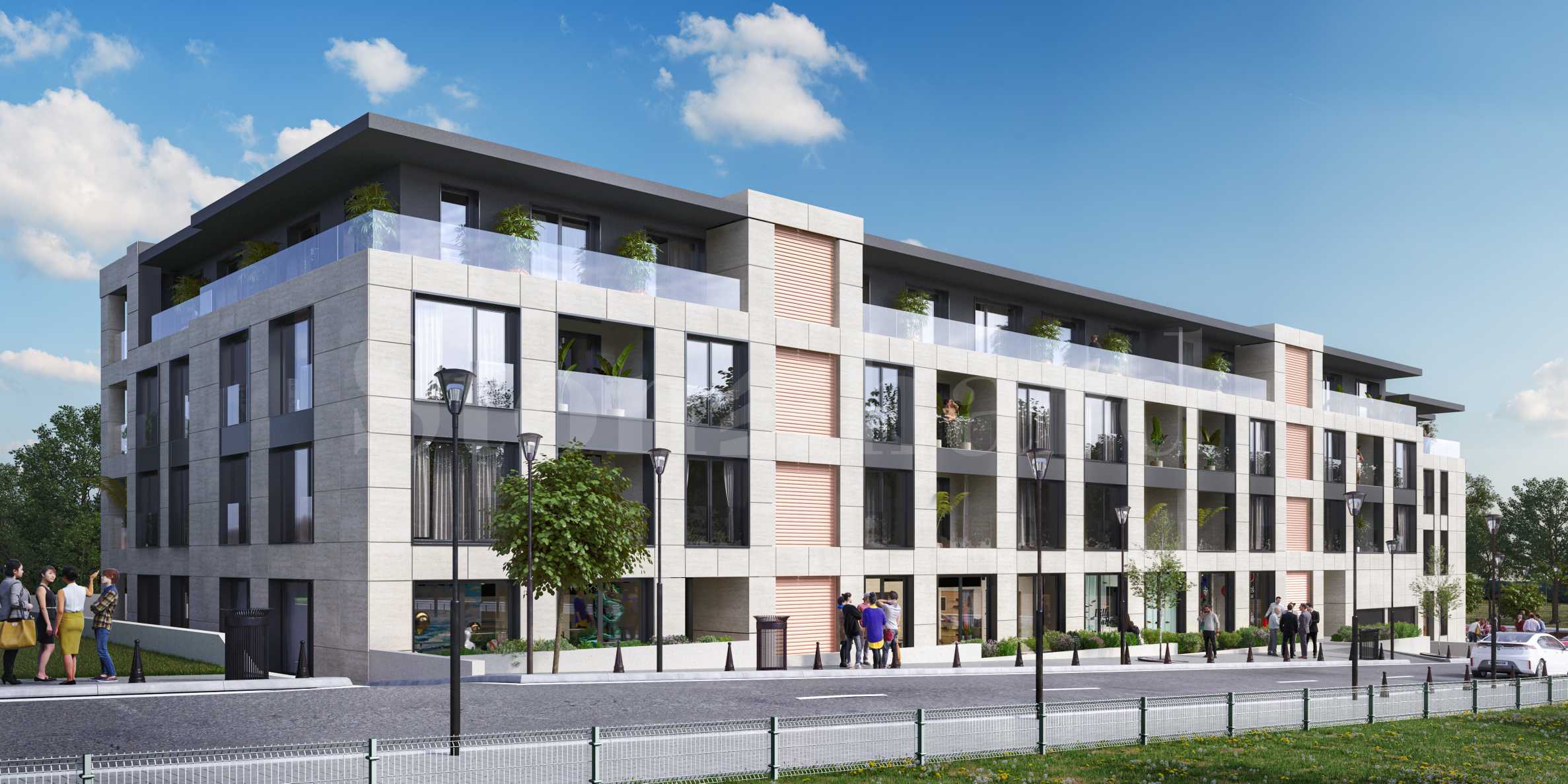 Boutique residential building with various types of apartments next to Cherni Vrah Blvd.2 - Stonehard