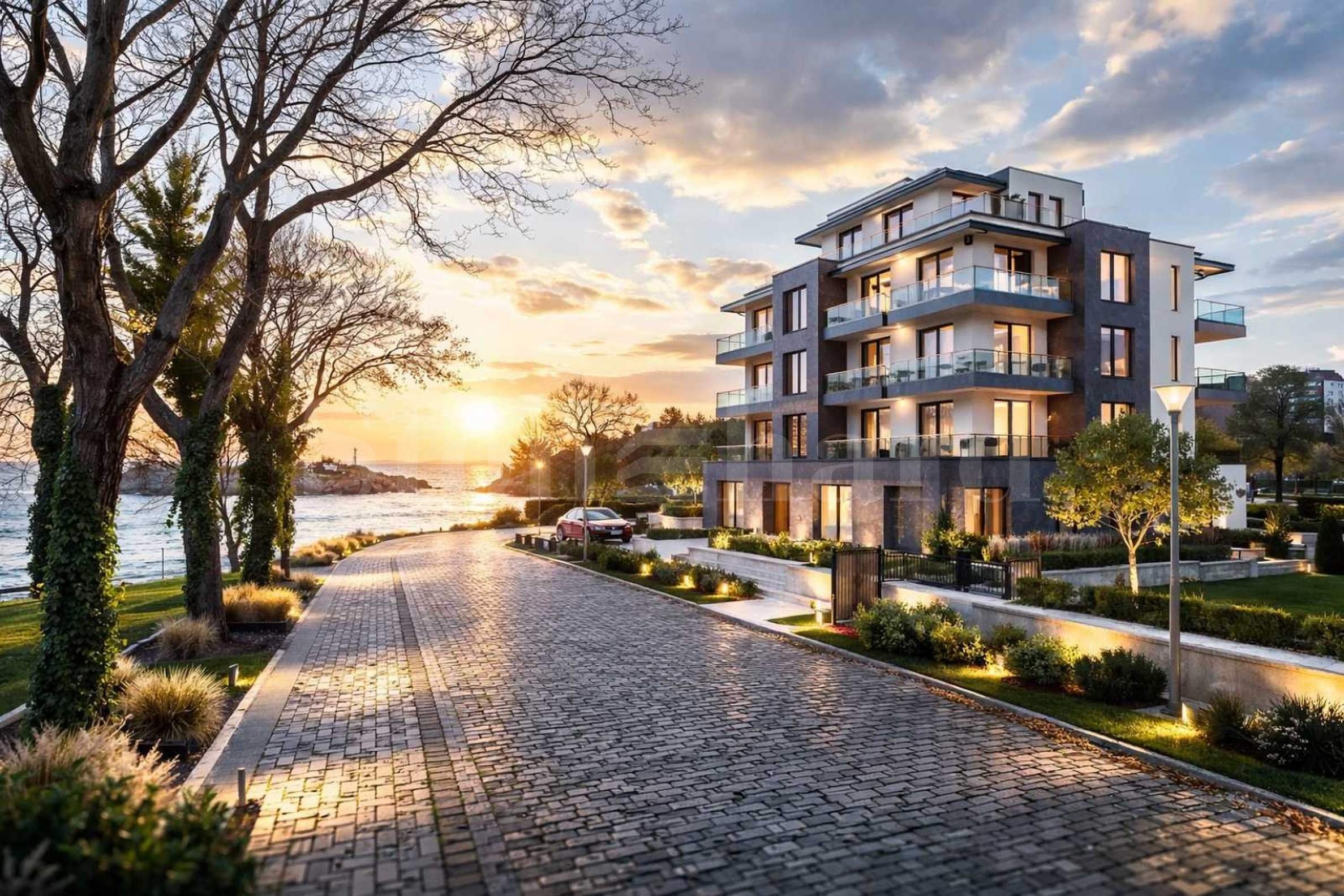 Apartments in a modern building on the seafront in Tsarevo 1 - Stonehard