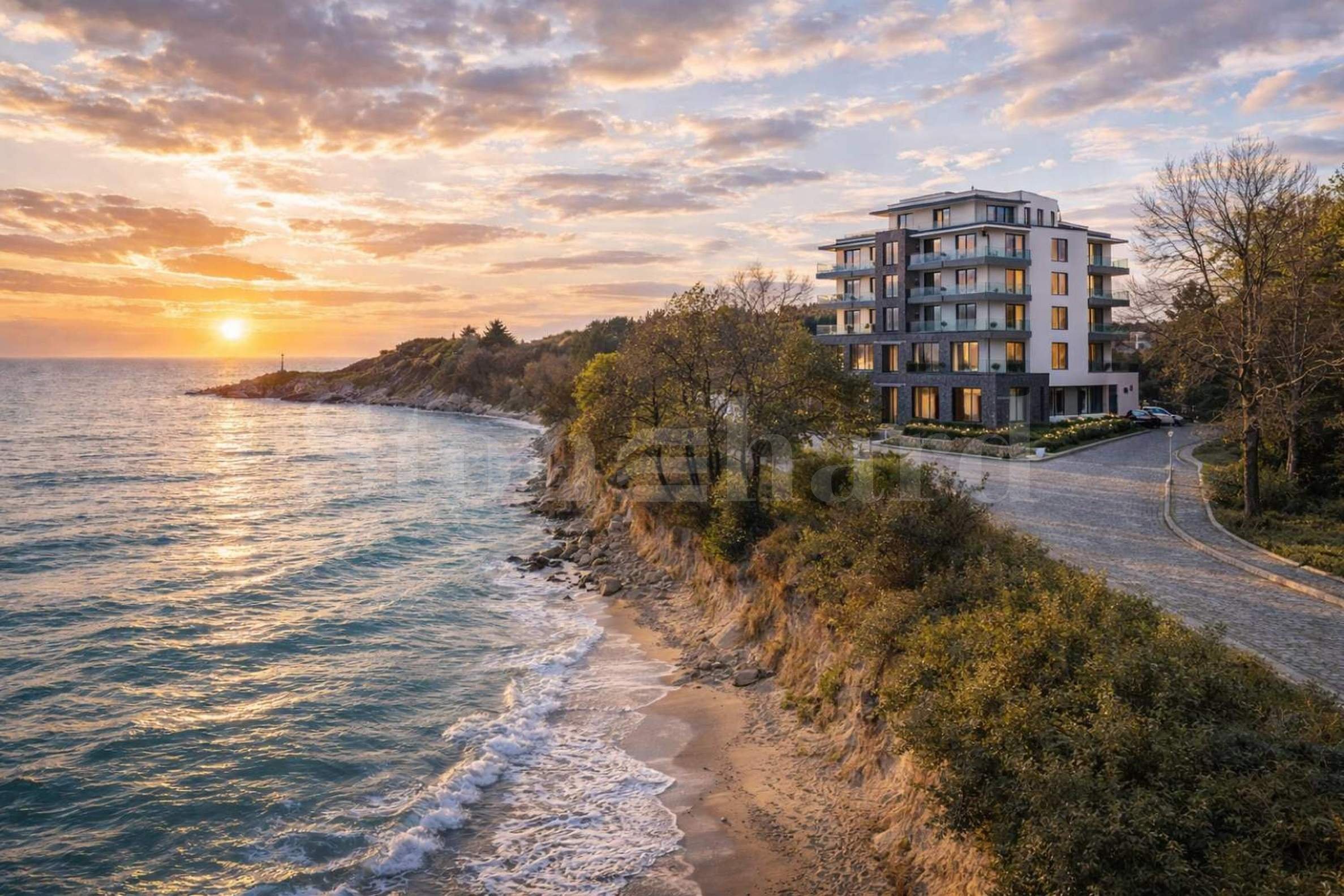Apartments in a modern building on the seafront in Tsarevo 2 - Stonehard