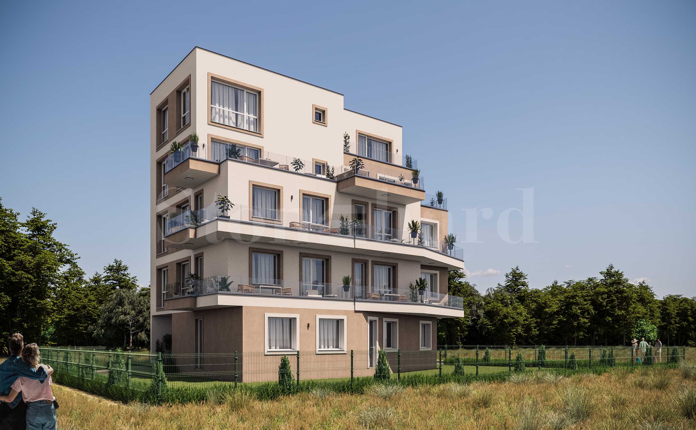 Studios and two-room apartments with parking spaces in Primorsko1 - Stonehard