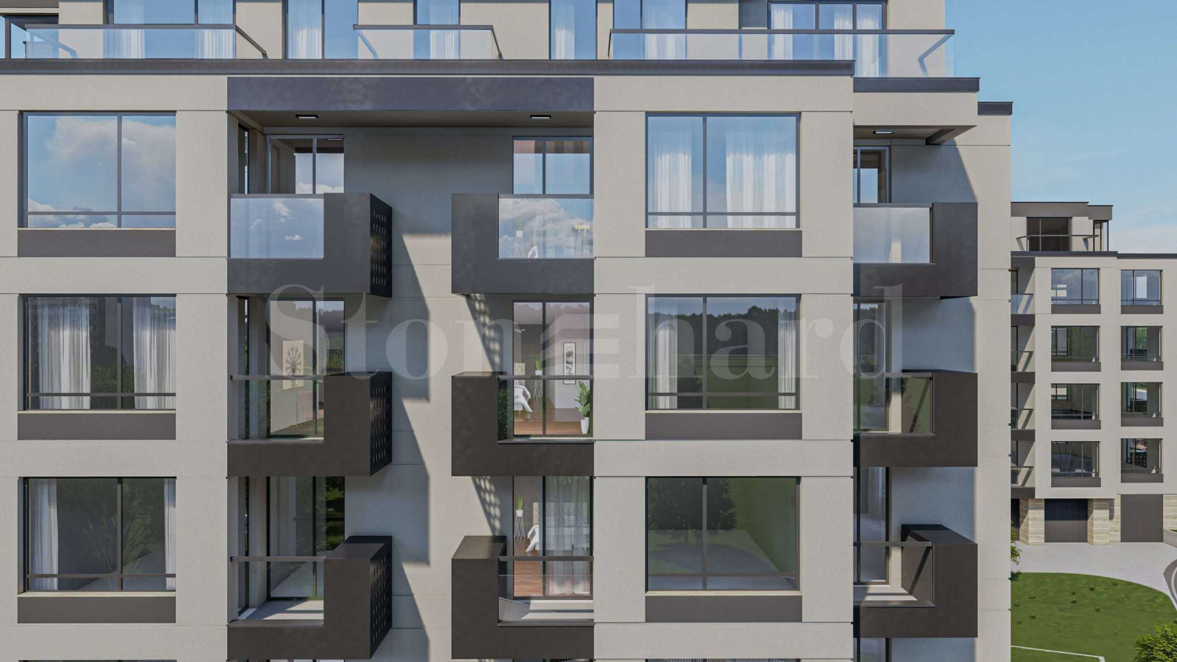 Apartments in Building 4, 300 meters from the Gorna Banya metro station 2 - Stonehard