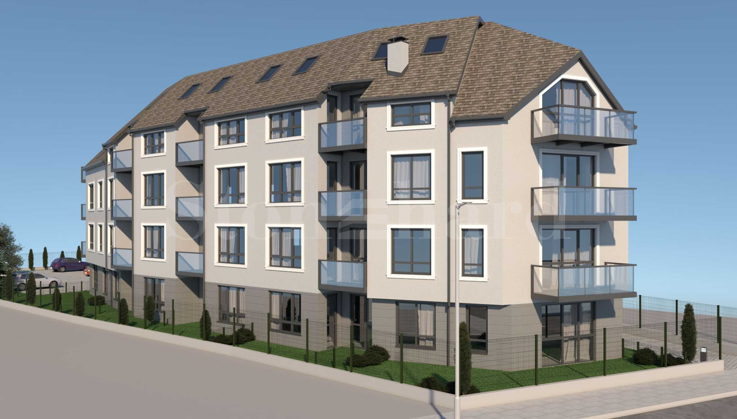 Apartments in a new building in the Orlandovtsi district, next to Mara Buneva Street 2 - Stonehard