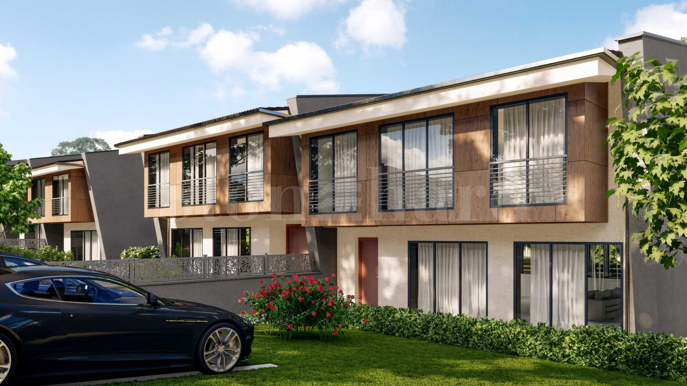 Newly built houses on three levels in the picturesque area of Kosanin Dol, next to Lake Pancharevo2 - Stonehard