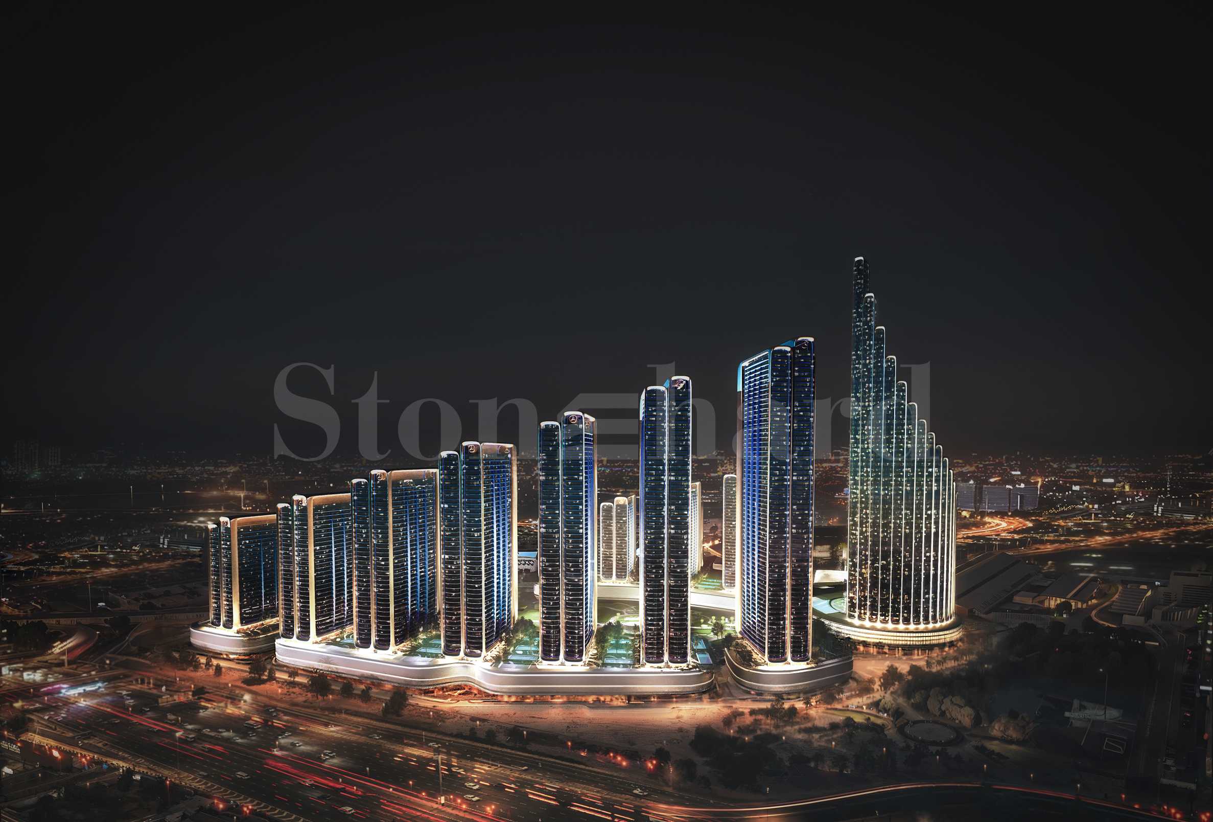Mercedes-Benz Places | Binghatti City in Dubai � the world's first branded city of the automotive brand1 - Stonehard