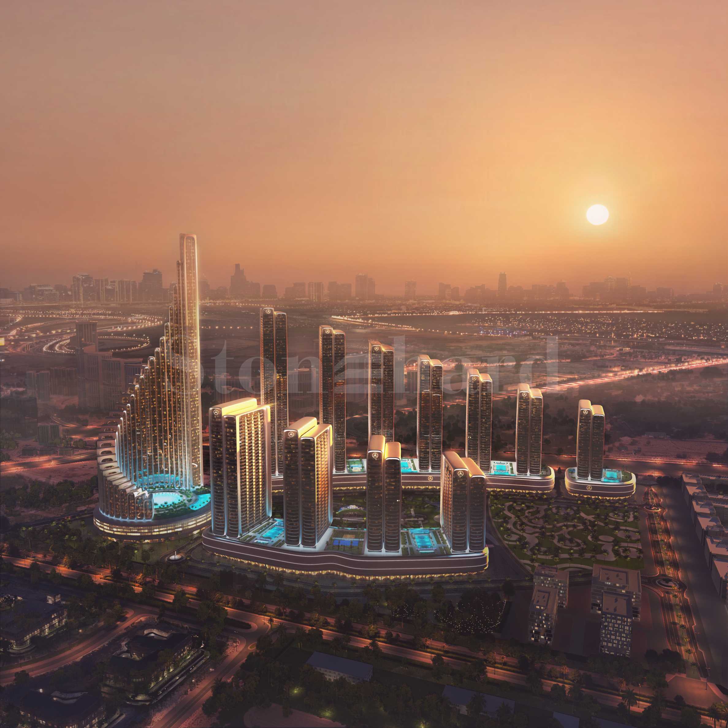 Mercedes-Benz Places | Binghatti City in Dubai � the world's first branded city of the automotive brand2 - Stonehard