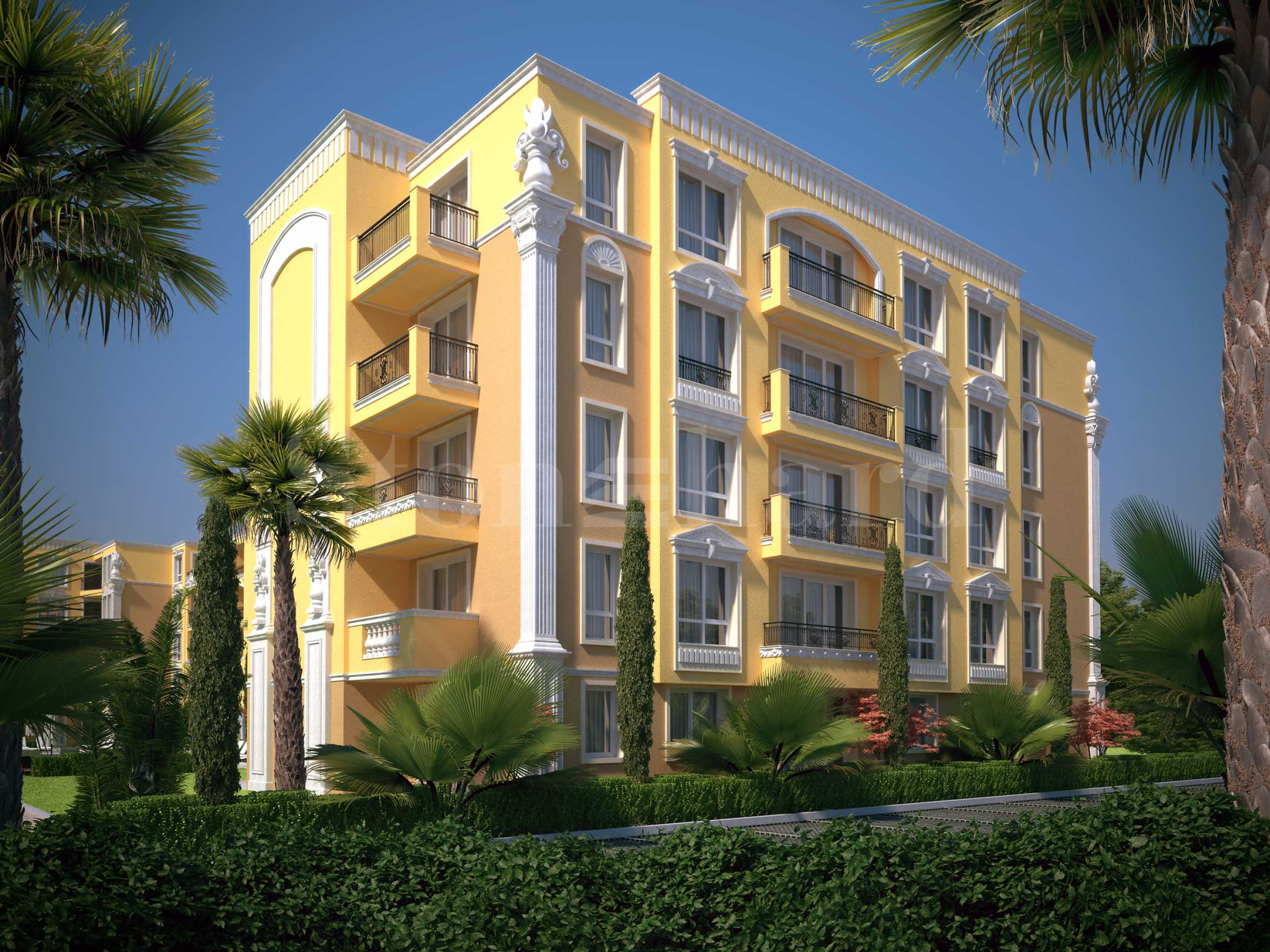 Apartments in an elegant complex 250 meters from the beach in Ravda 2 - Stonehard