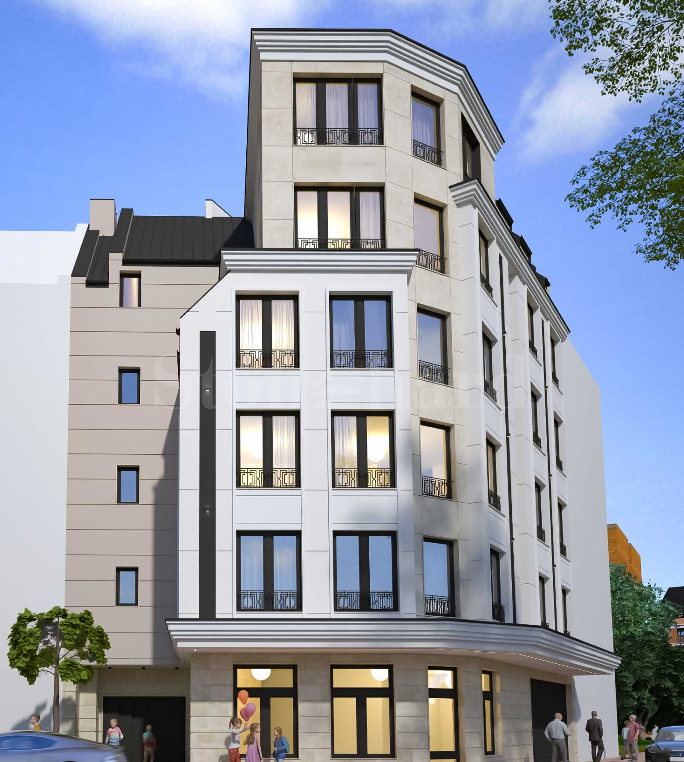 Boutique building meters from the square. "Stock station" with different types of apartments1 - Stonehard