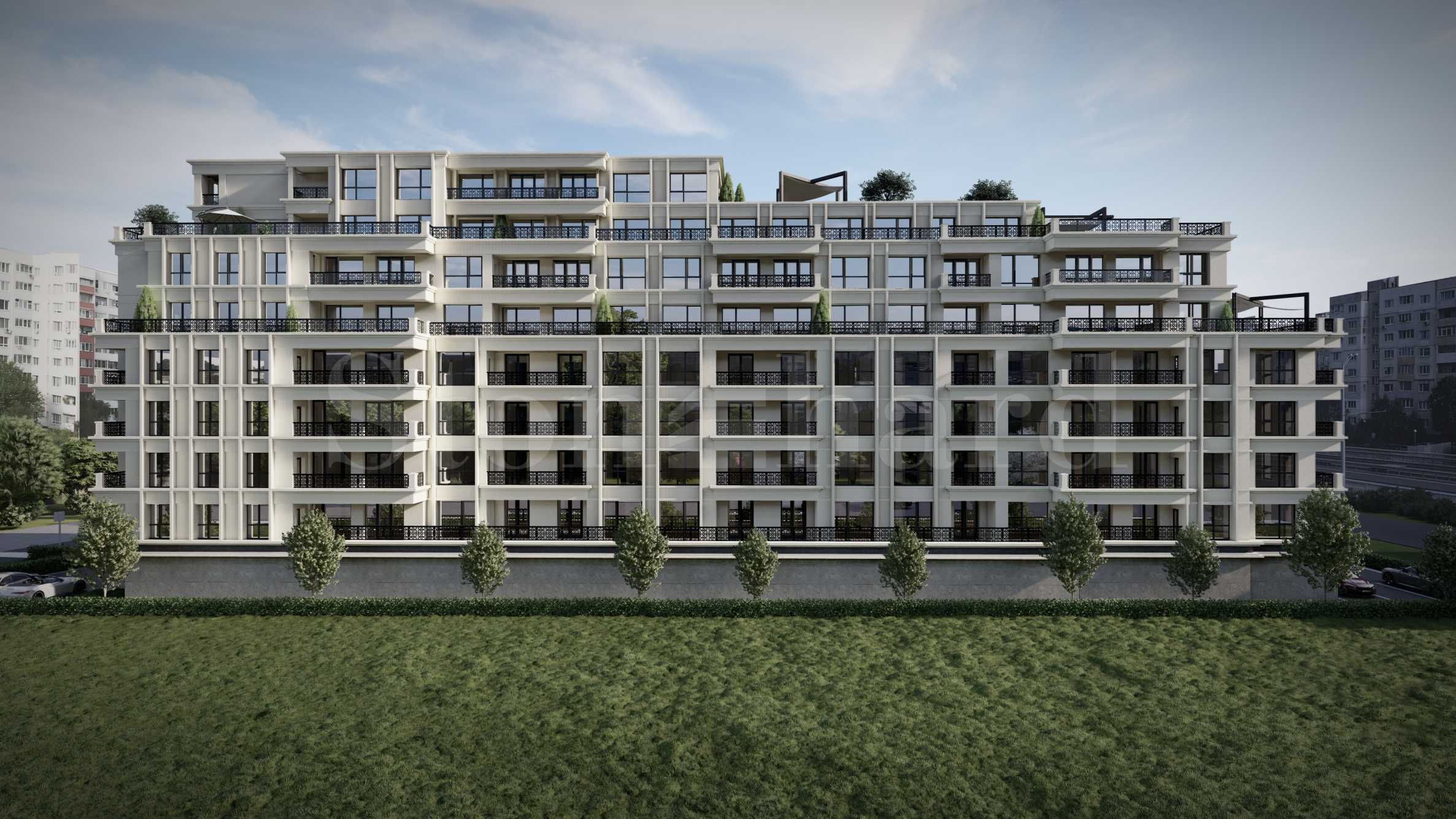 Apartments next to Vladimir Vazov Blvd. and future metro station 1 - Stonehard