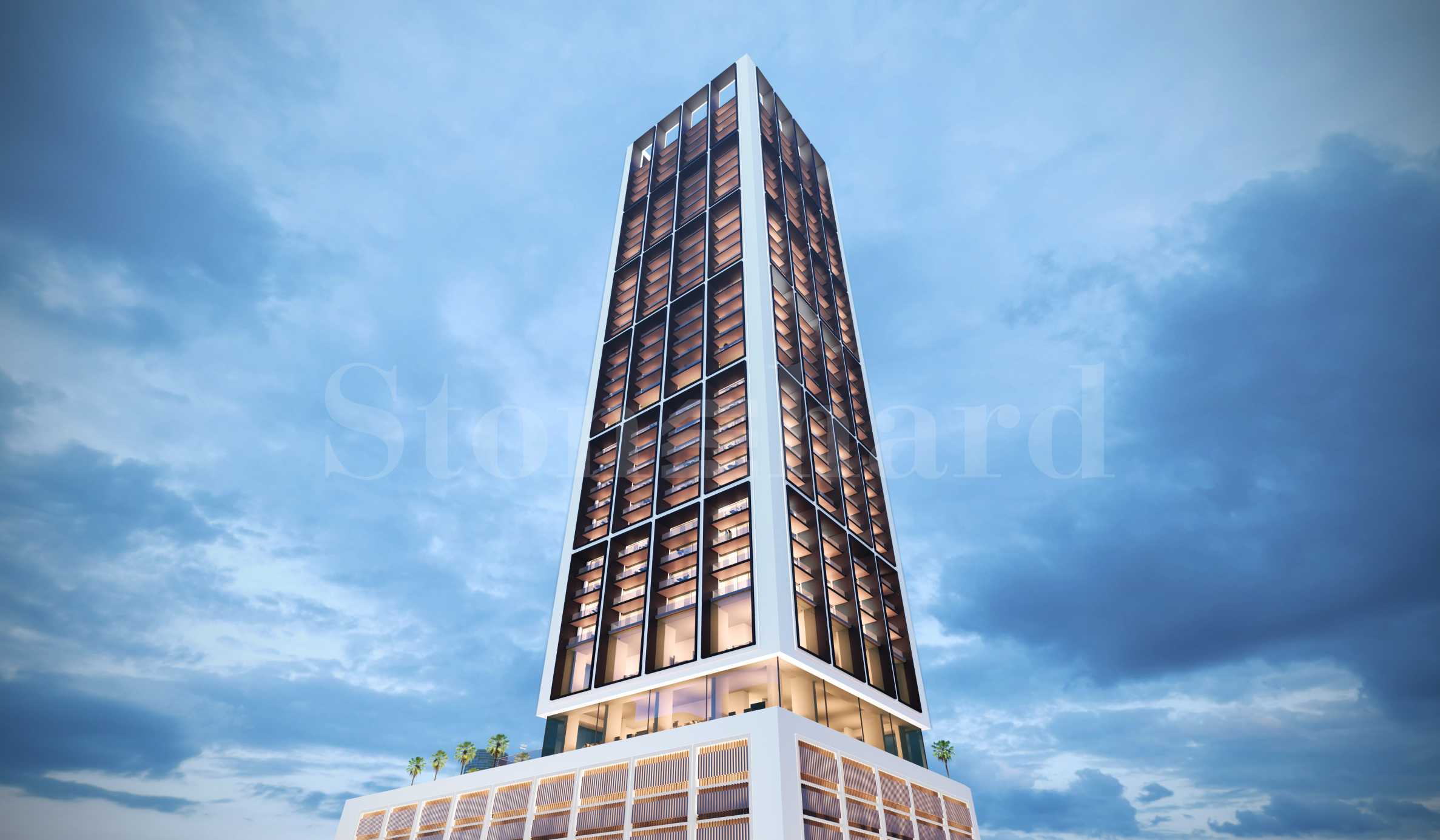 1-bedroom apartments in Binghatti Apex - a new building in a convenient location in JVC 2 - Stonehard