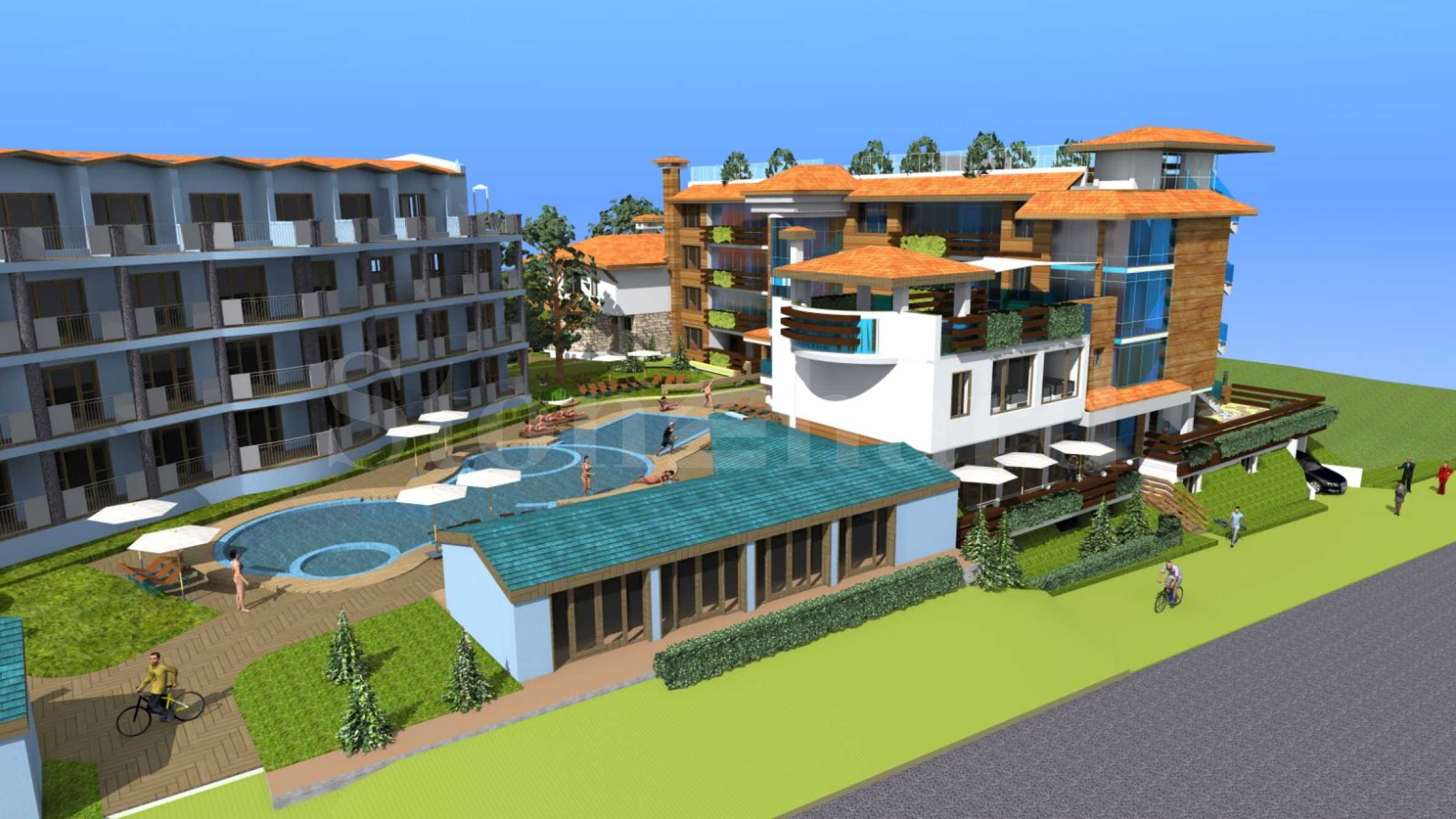 Apartments in a new, gated complex, near Sunny Beach 2 - Stonehard