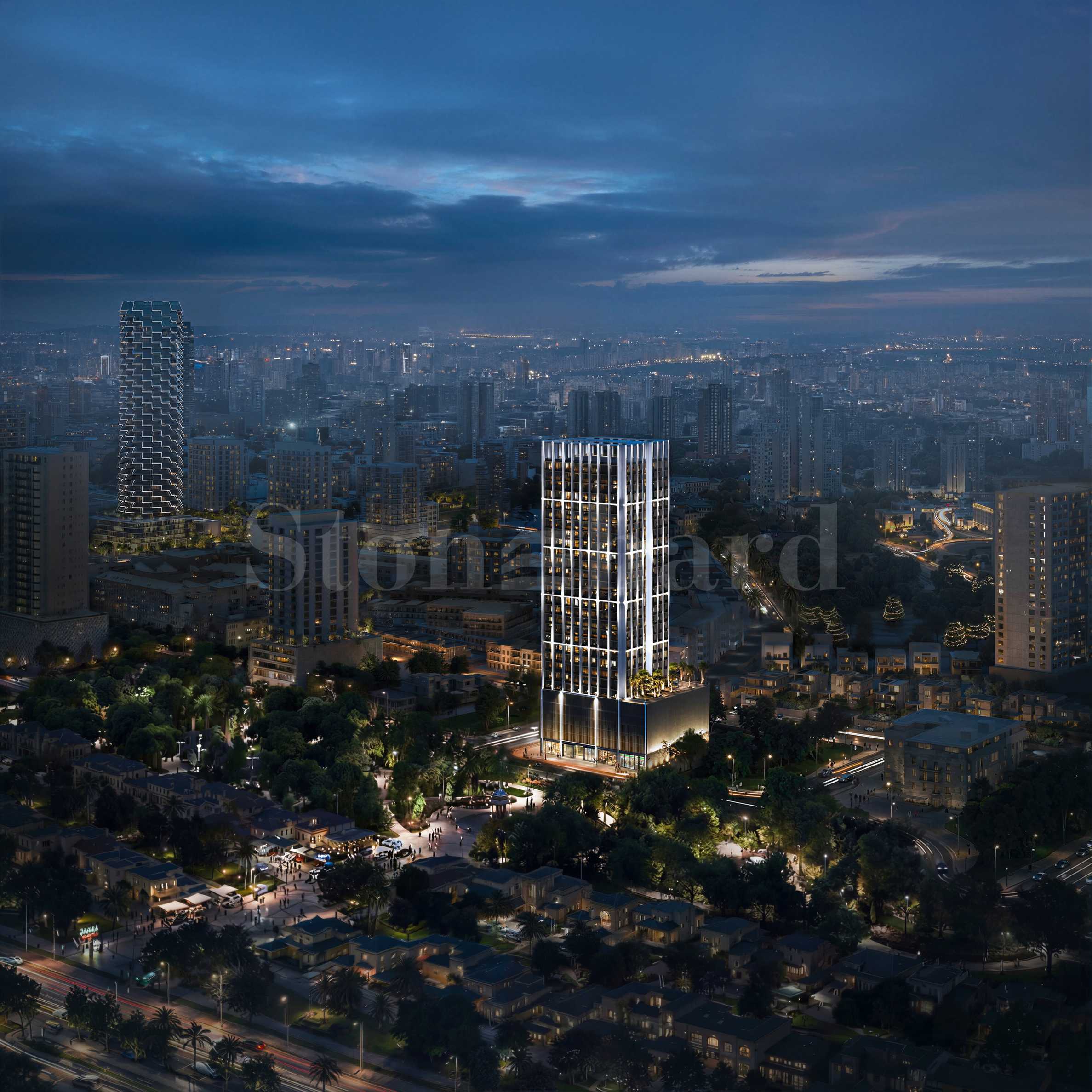 Luxury studios and apartments in the energy-efficient Binghatti Etherea, JVC 2 - Stonehard