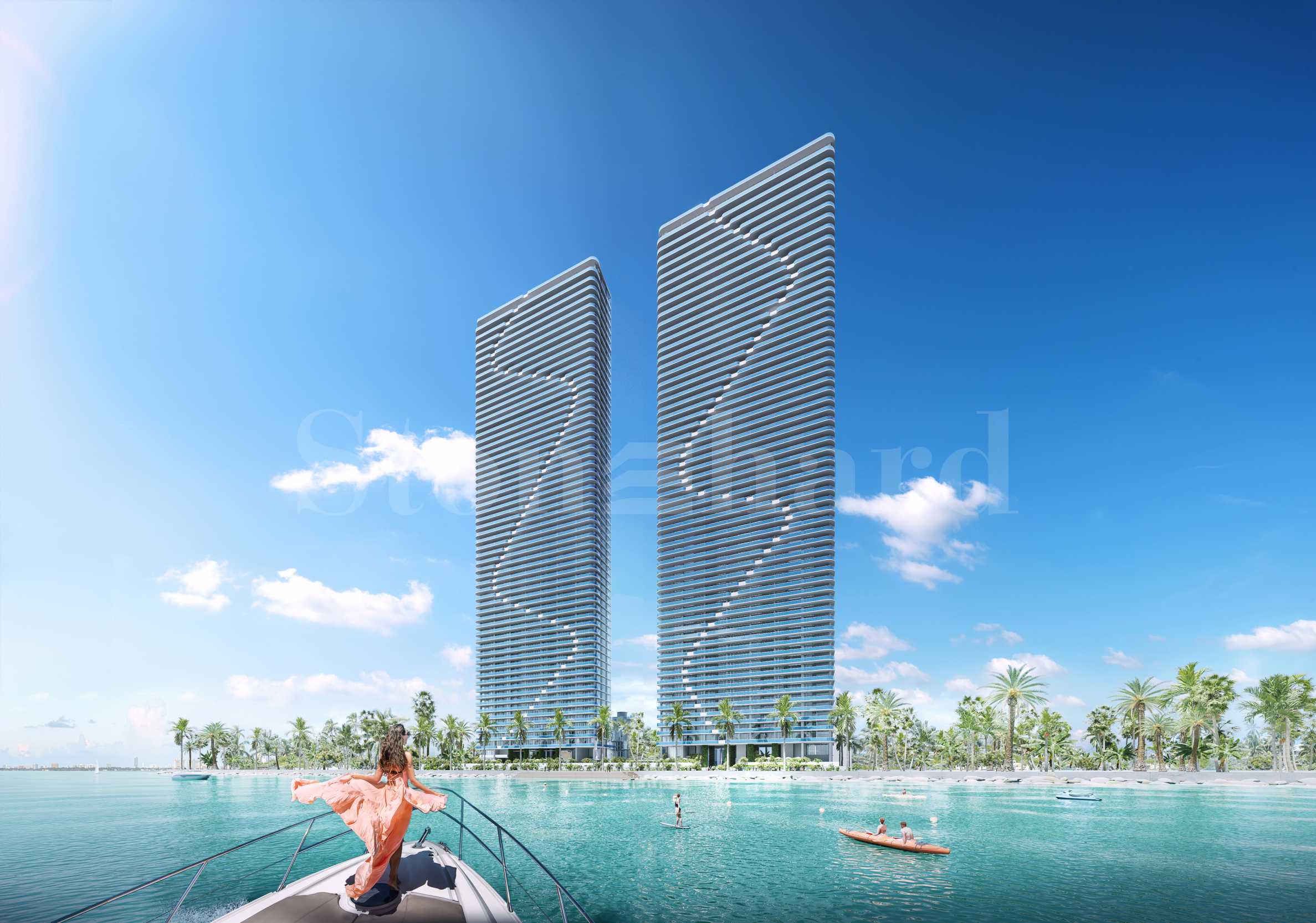 Aria Reserve - the tallest twin towers on the oceanfront in Miami, USA1 - Stonehard