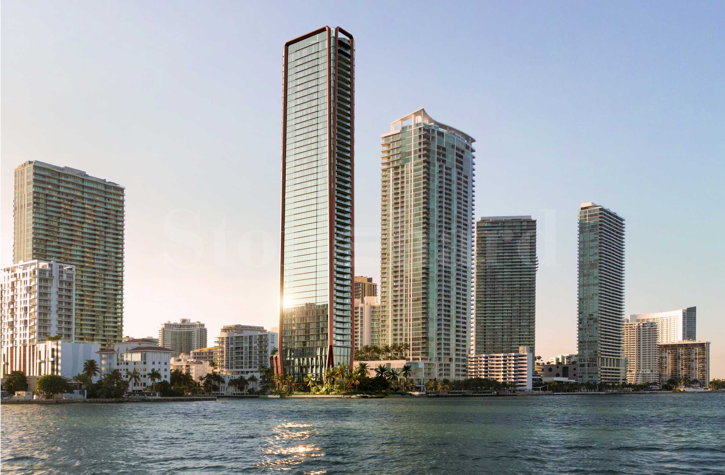 Trophy apartments and penthouses on the waterfront in Villa Miami, Design District1 - Stonehard