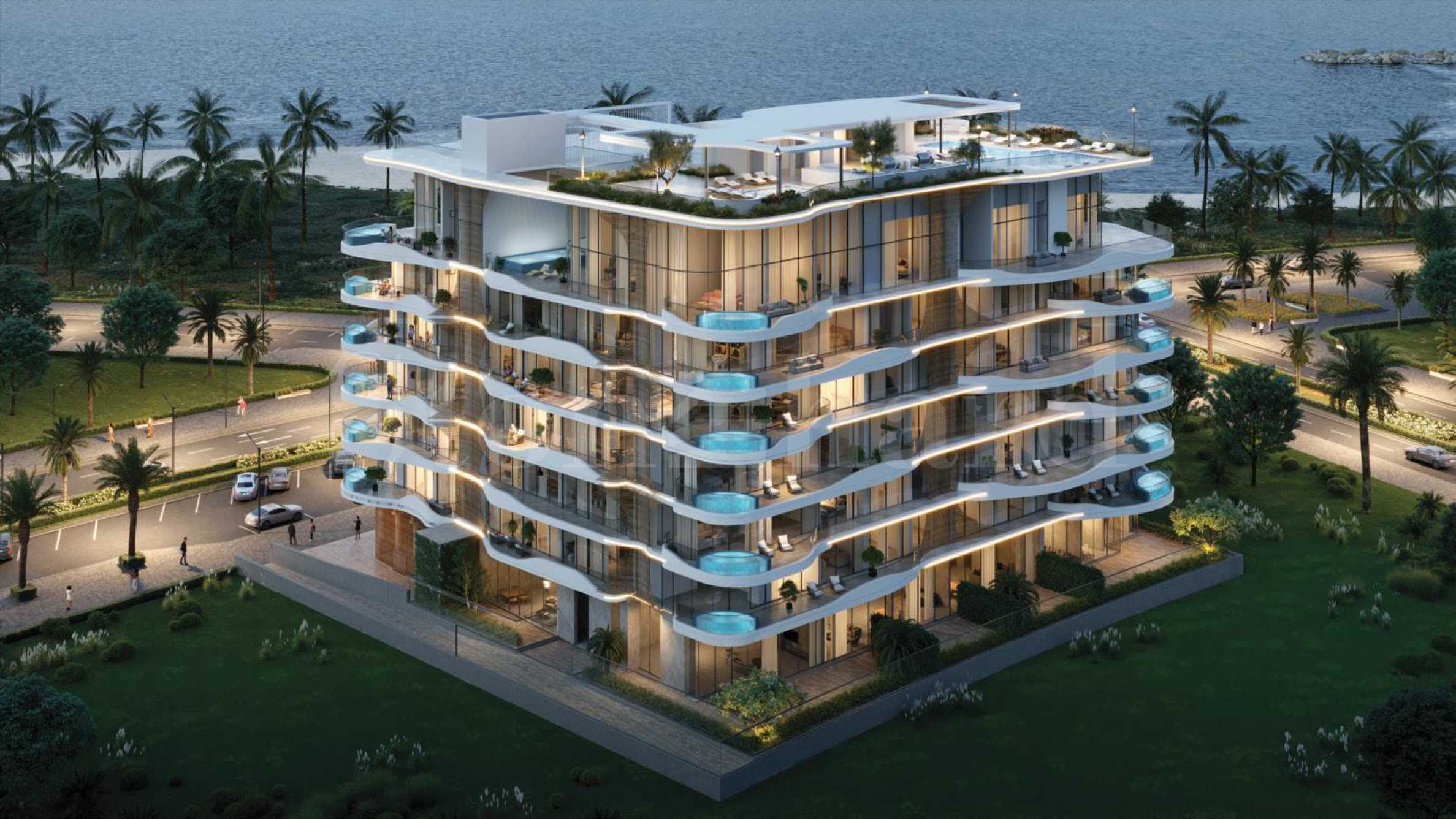 Luxurious furnished apartments in La Perla, Al Marjan Island 1 - Stonehard