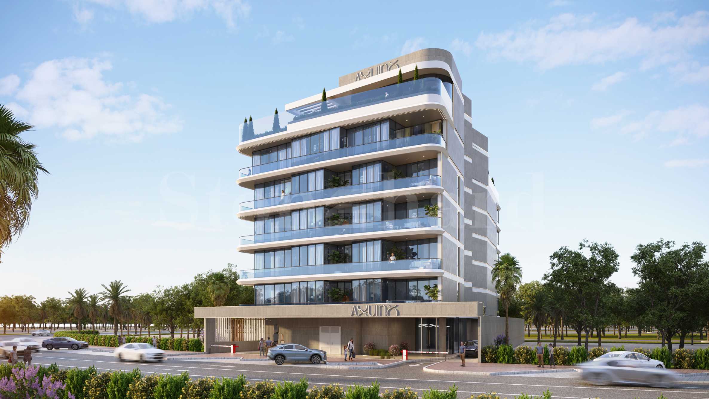 Fully furnished apartments in the modern Aquino building, Al Marjan Islands 1 - Stonehard