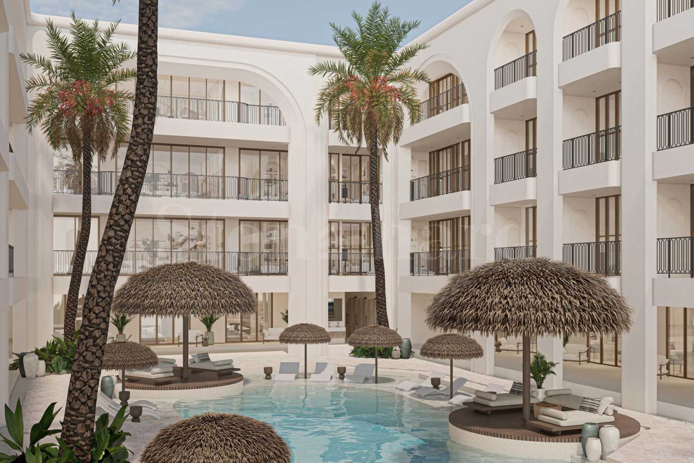 Apartments at Azoria Living - the first paddle and wellness resort in Uluwatu, Bali 2 - Stonehard